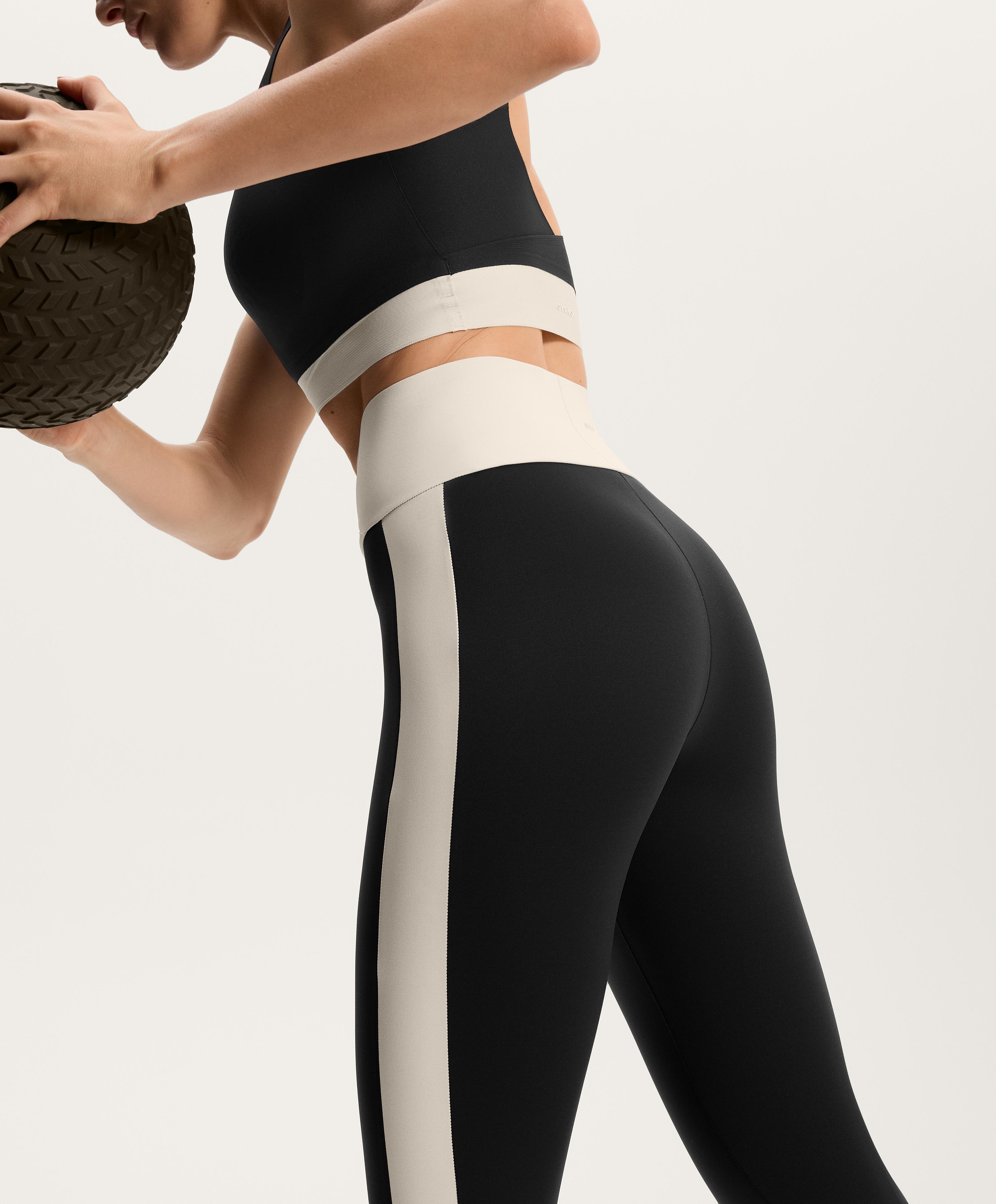 Perfect-adapt high-rise 65cm ankle-length leggings with V-waist - Sale