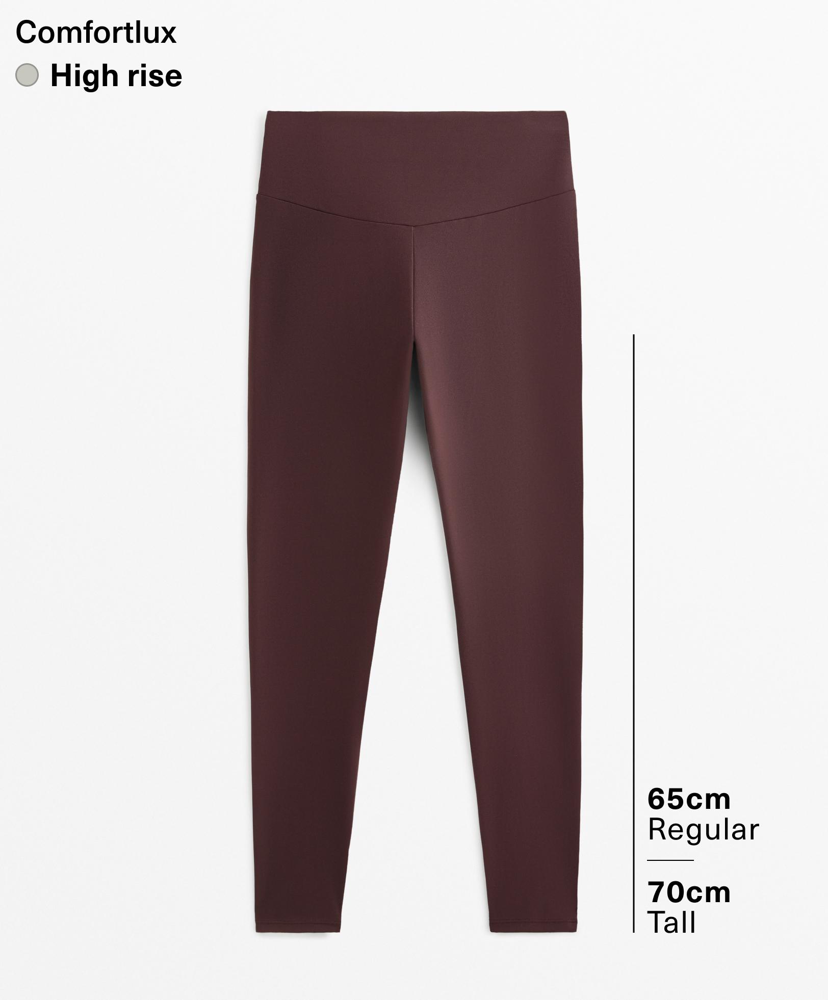 Comfortlux high-rise ankle-length leggings