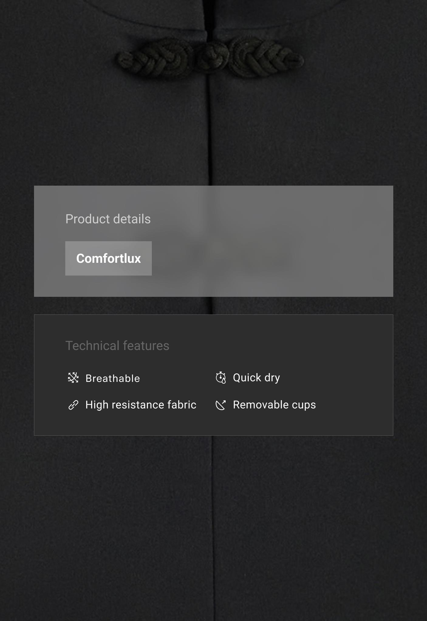 تانك توب Comfortlux بياقة ماو