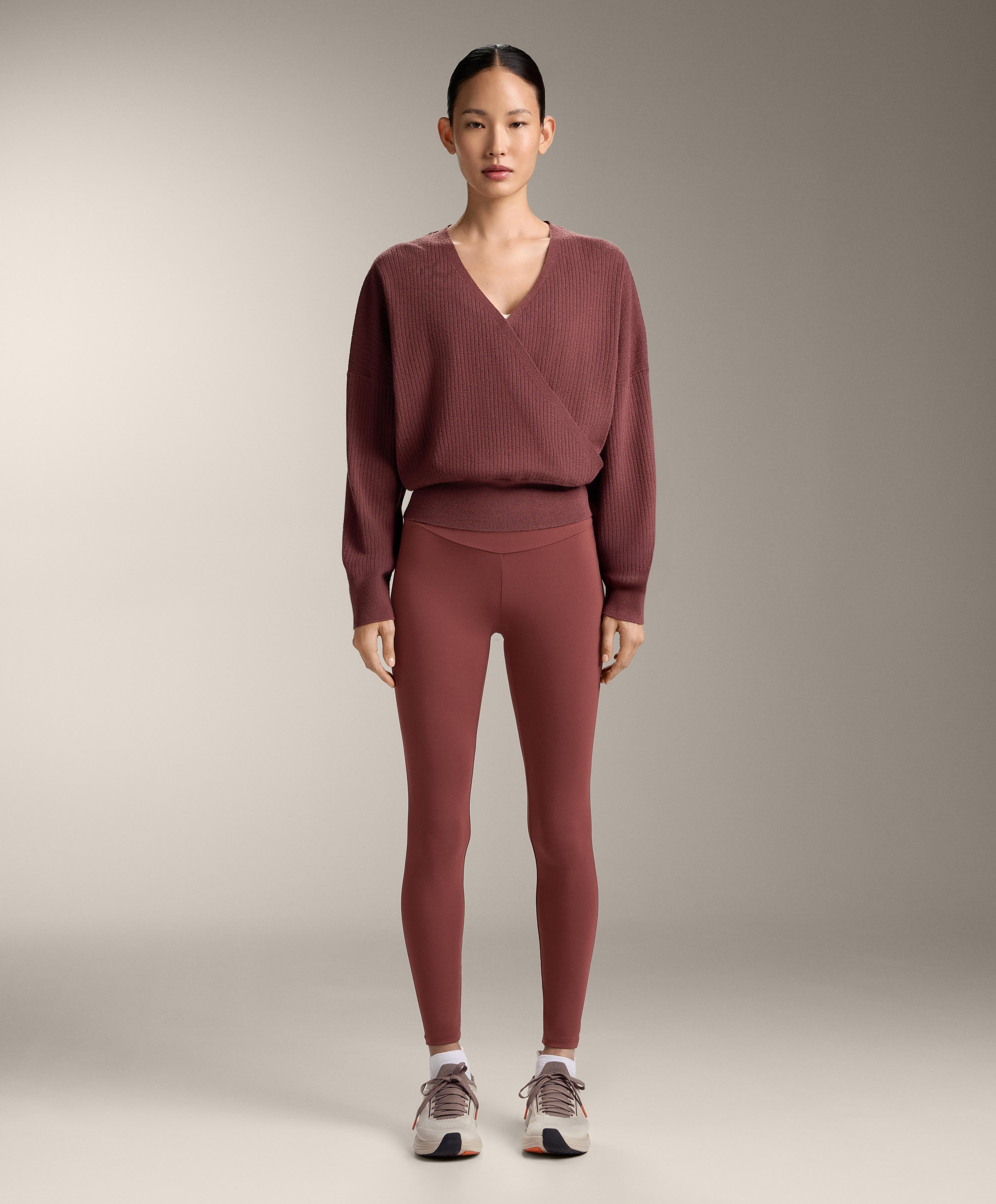 Wrap knit jumper Wrap knit jumper