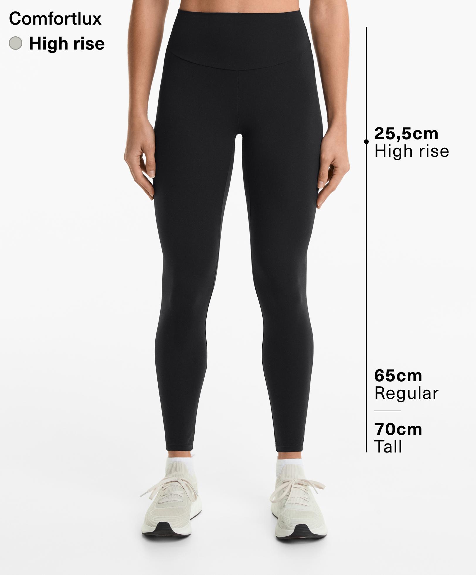 Comfortlux high-rise ankle-length leggings