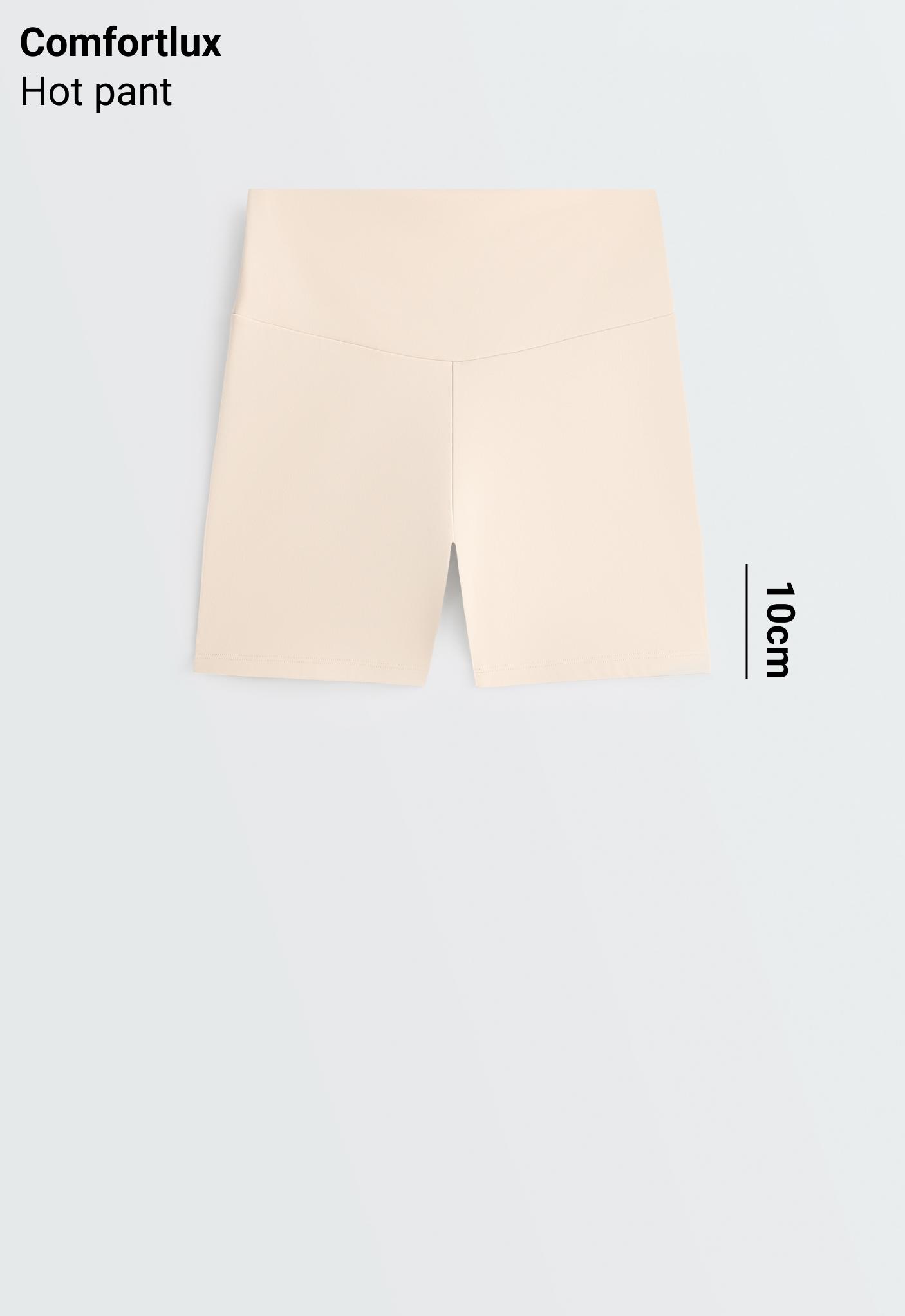 Comfortlux high-waisted 10cm hot pants