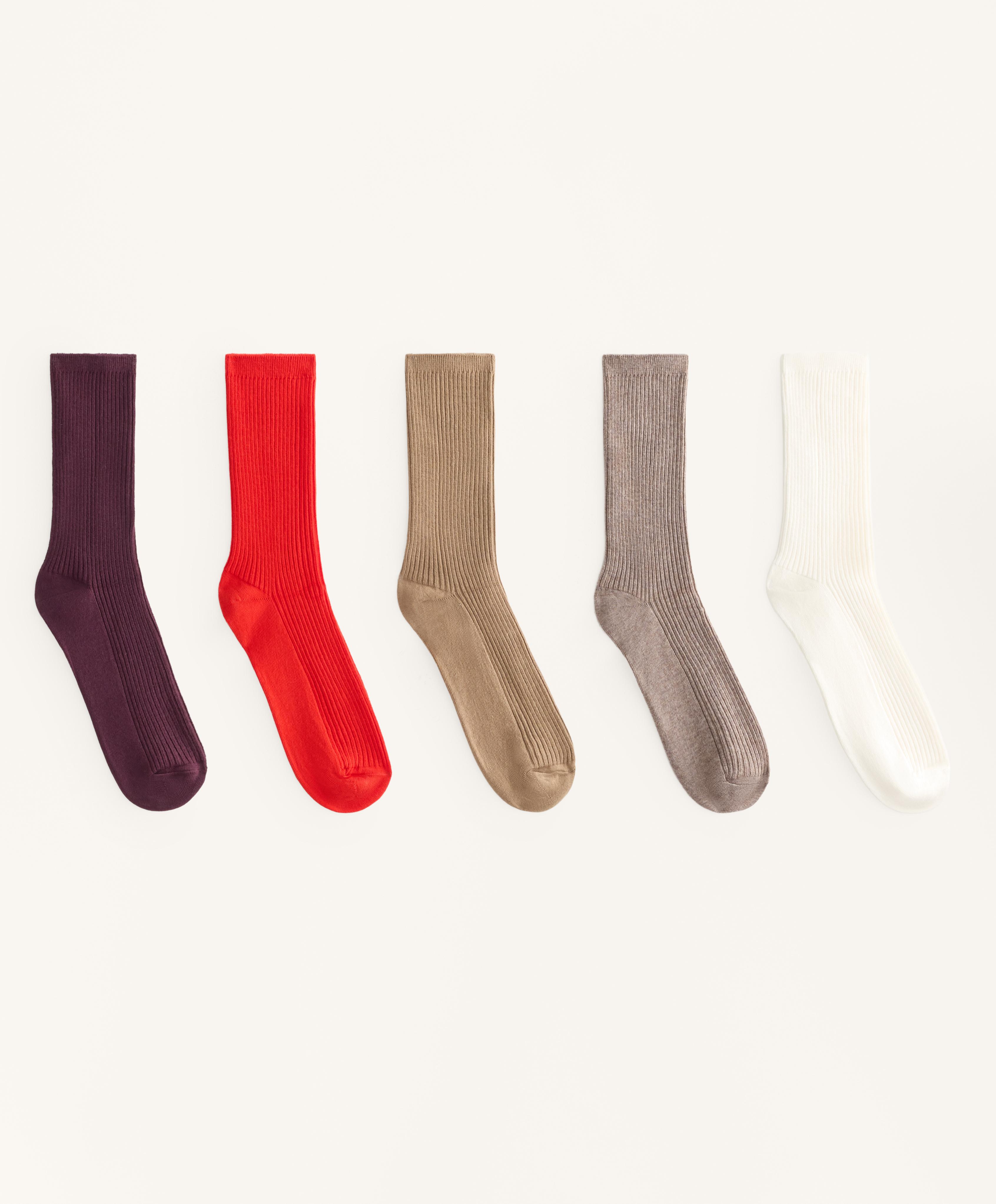 5 paires de chaussettes classic en mélange de coton
