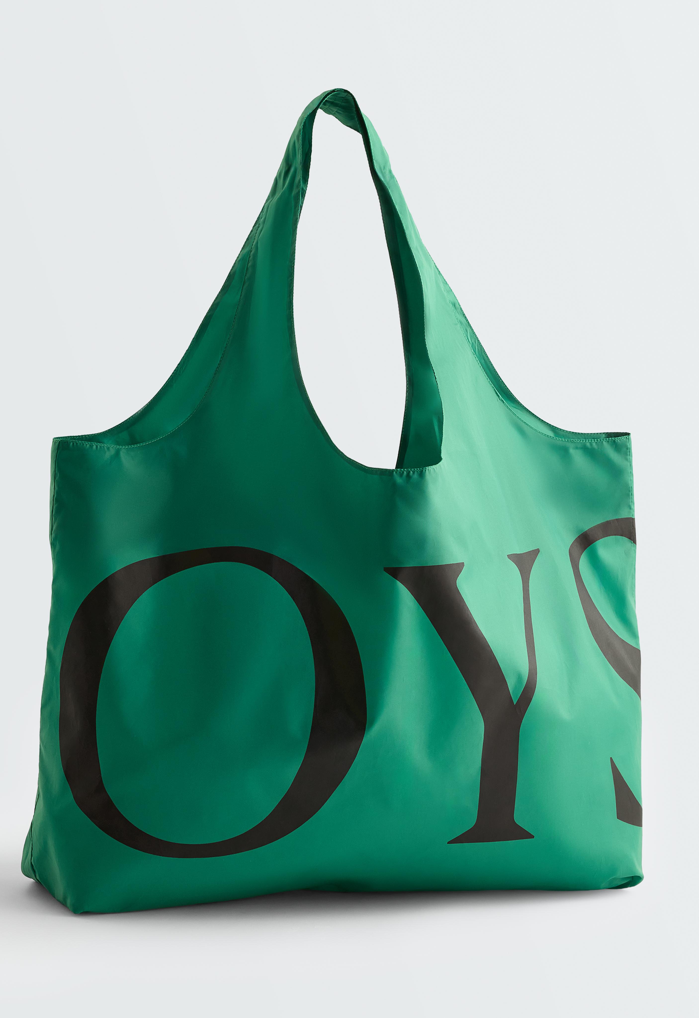 OYSHO Packable Bag — GREEN