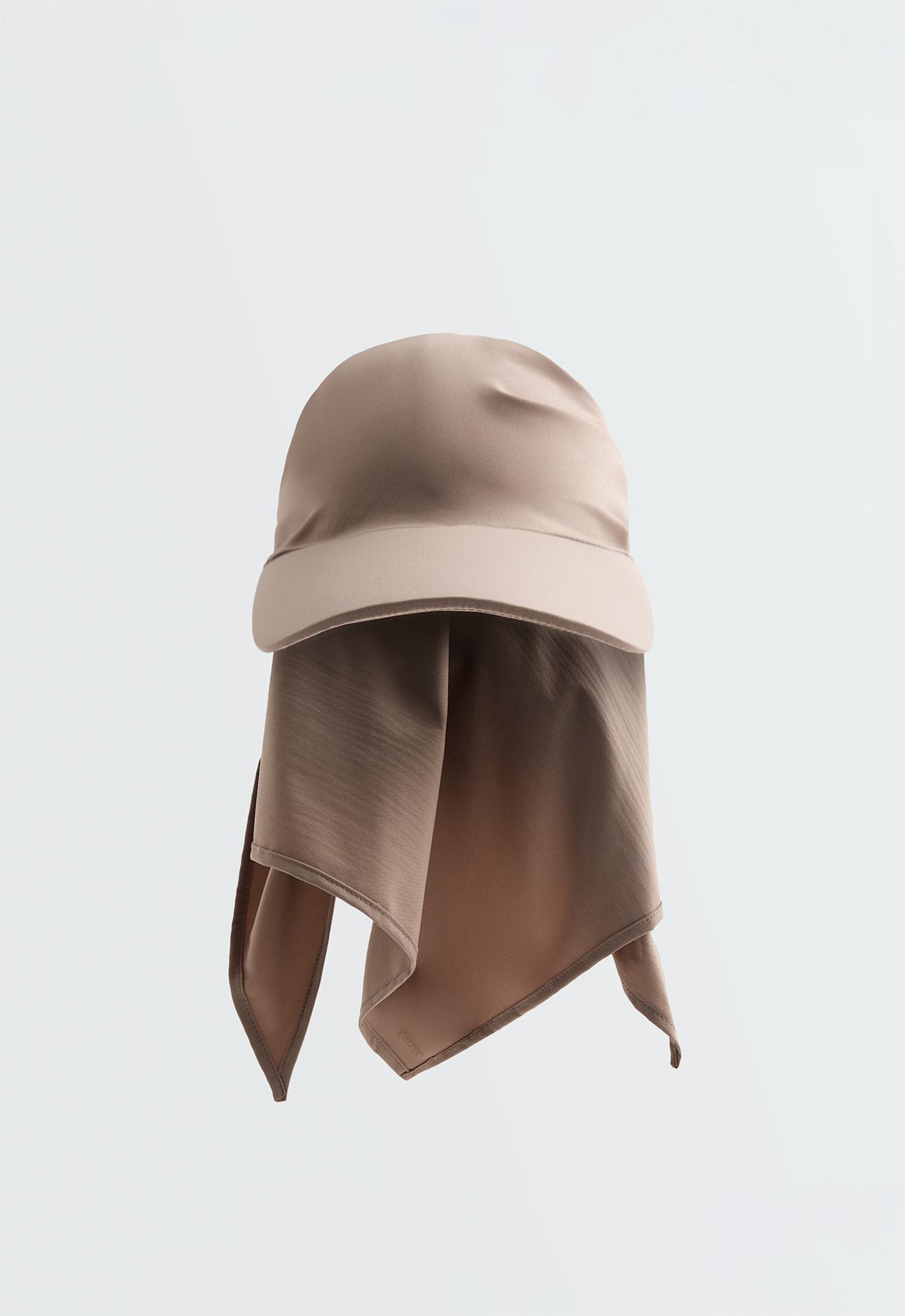 Lightweight knotted visor — MINK MELANGE