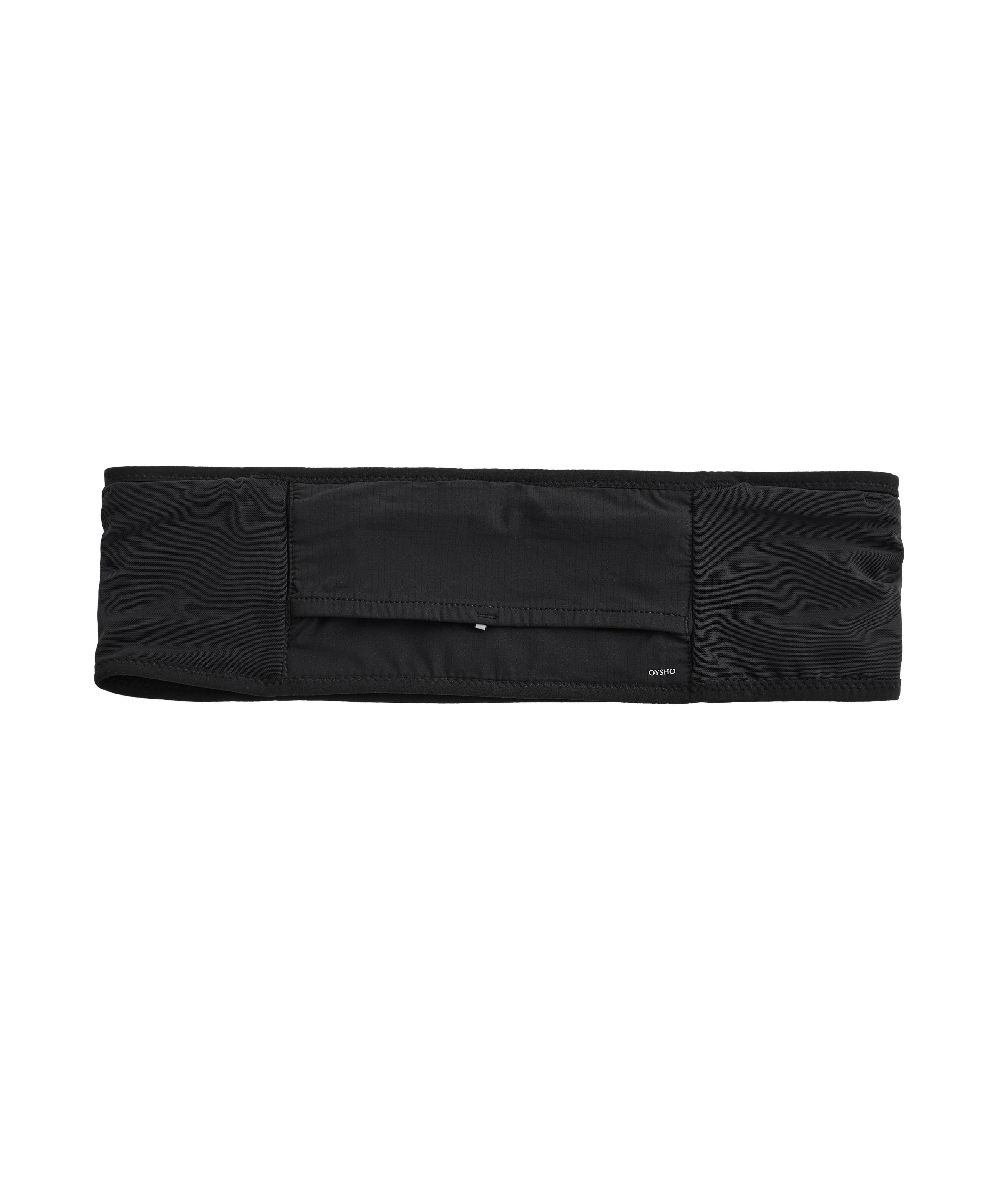Running belt bag — BLACK
