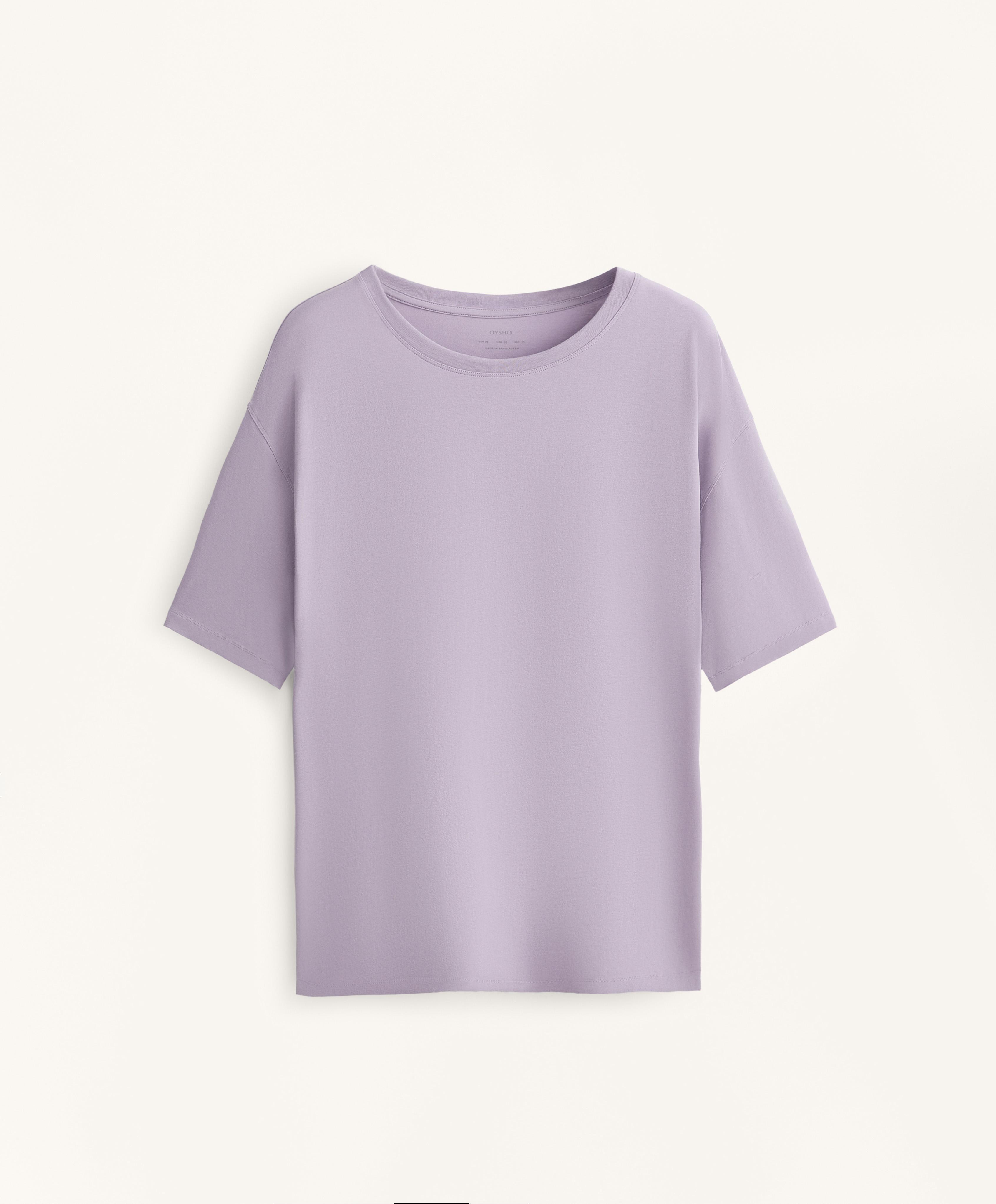 Short sleeve cotton blend T-shirt Short sleeve cotton blend T-shirt