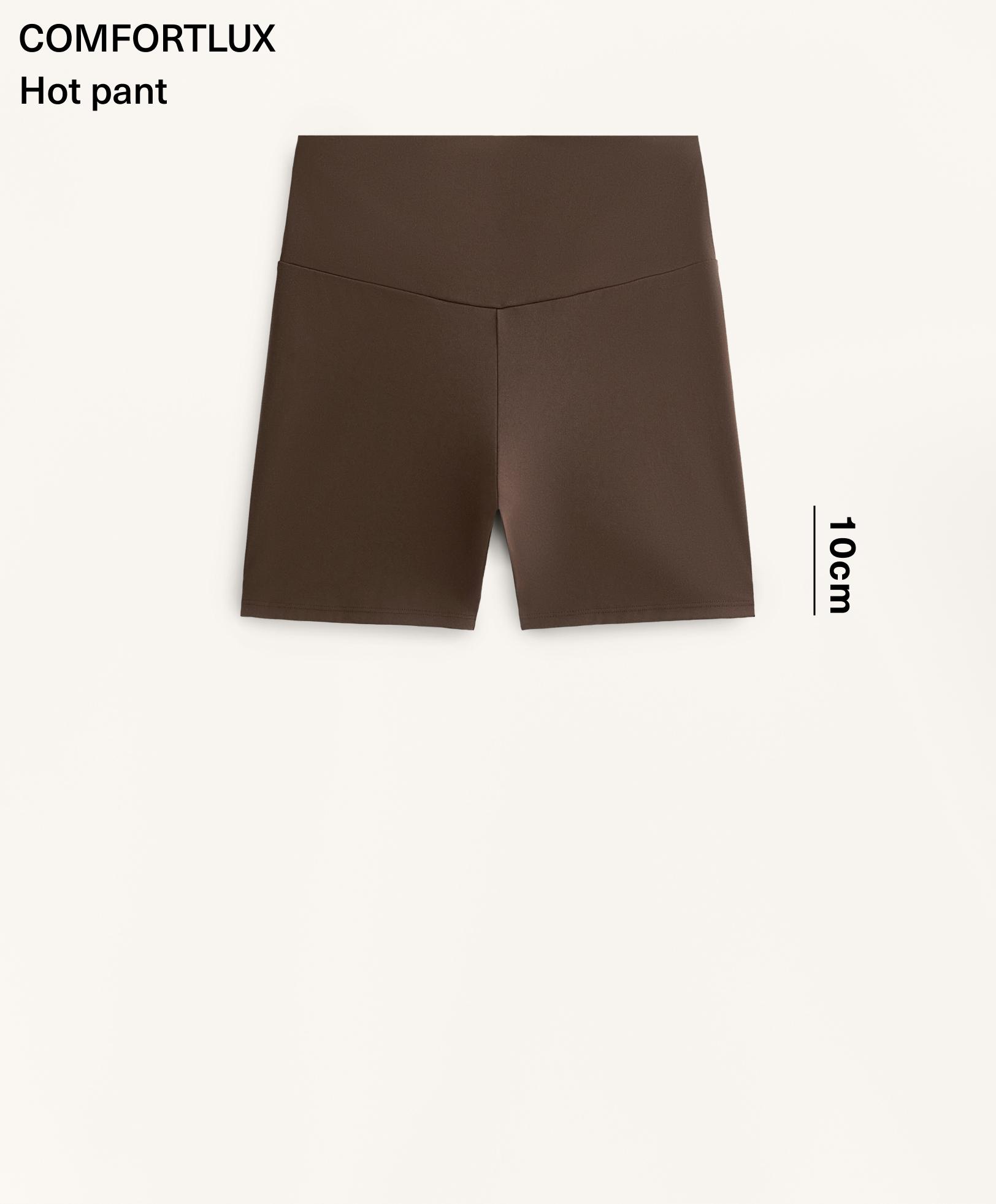 High-waisted Comfortlux 10 cm hot pants