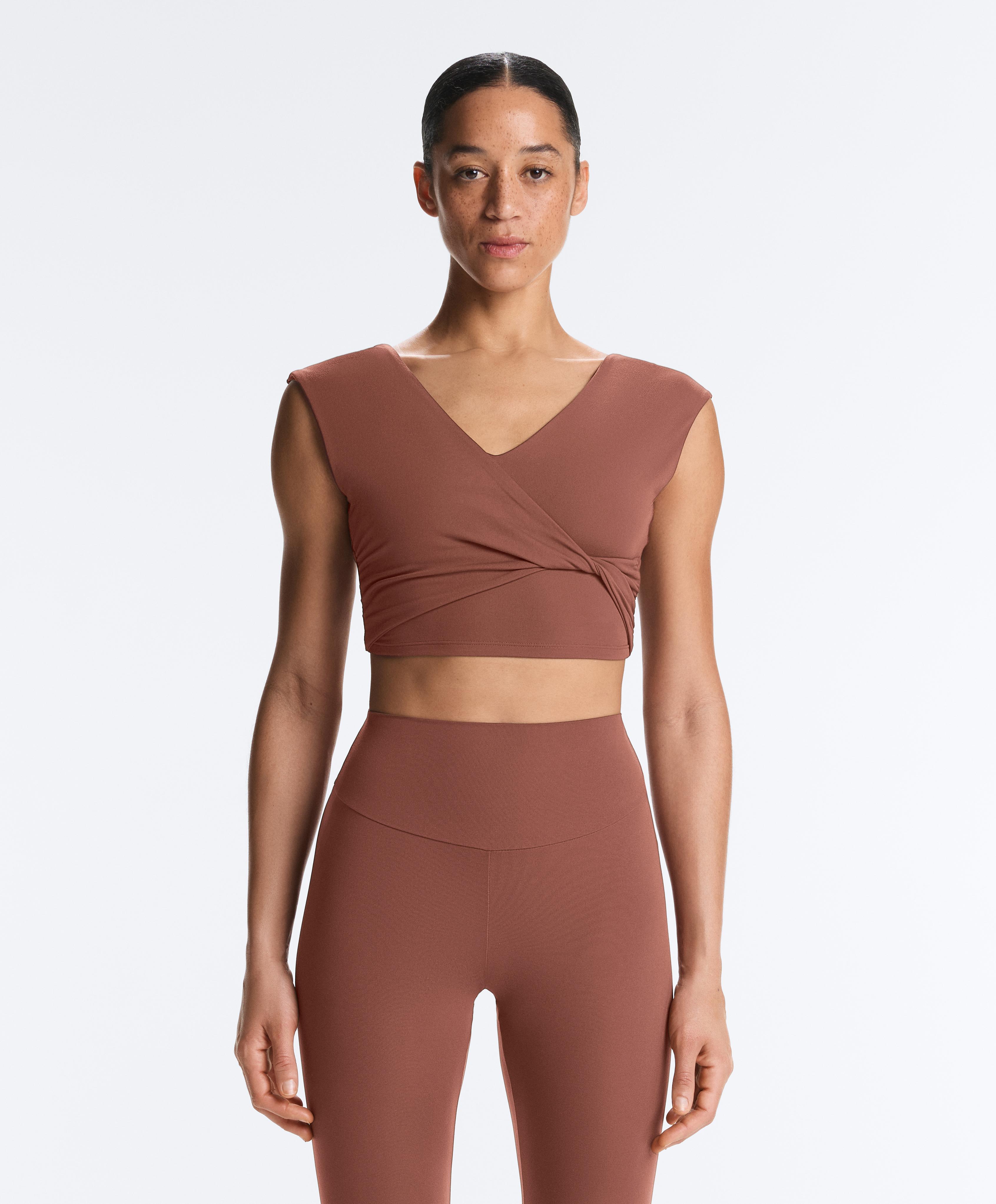 Crossover Comfortlux tank top — MAHOGANY