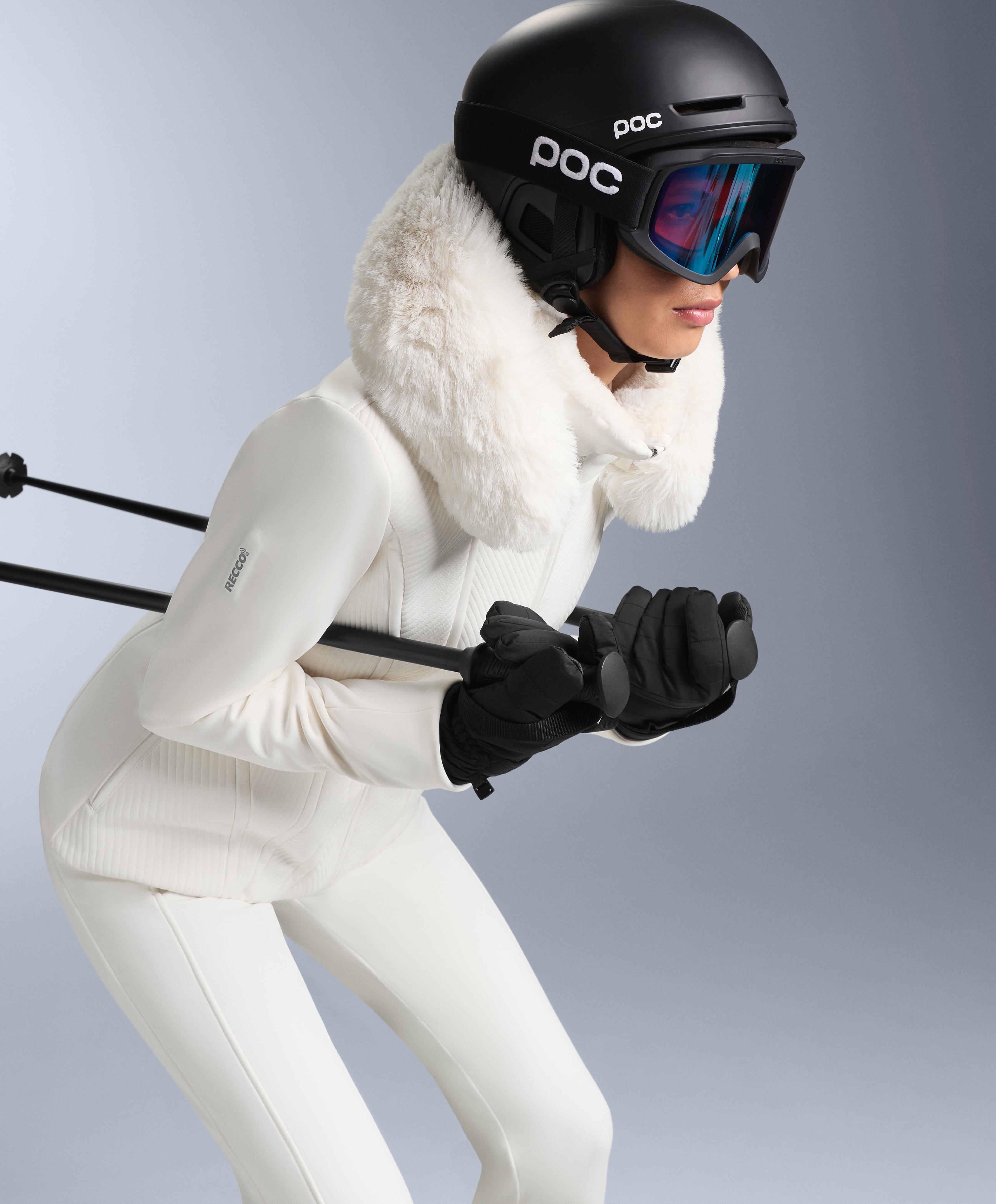 Primaloft® SKI water-resistant super-fitted jacket — WHITE