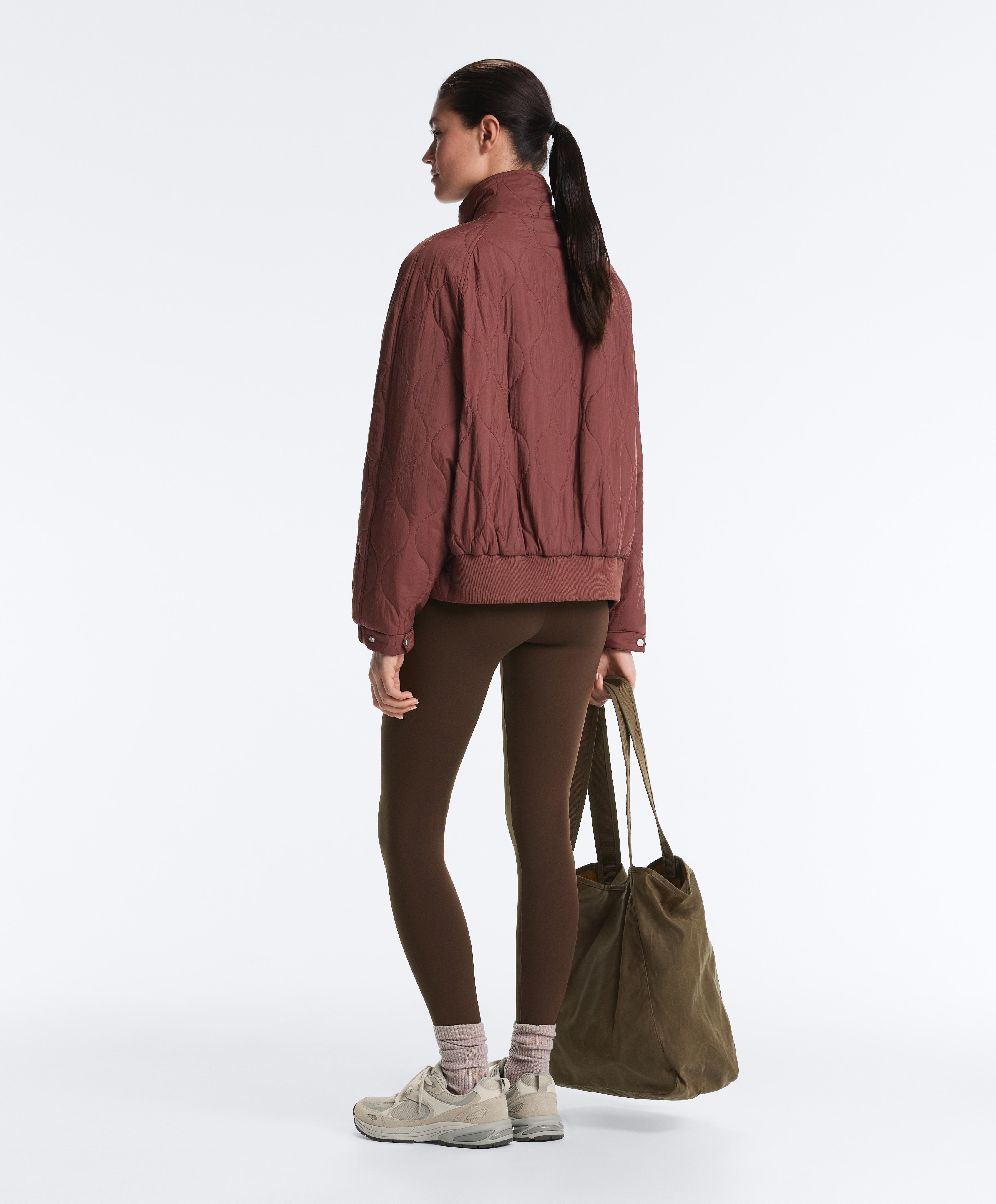 Water-repellent FELLEX® AEROGEL padded jacket — MAHOGANY