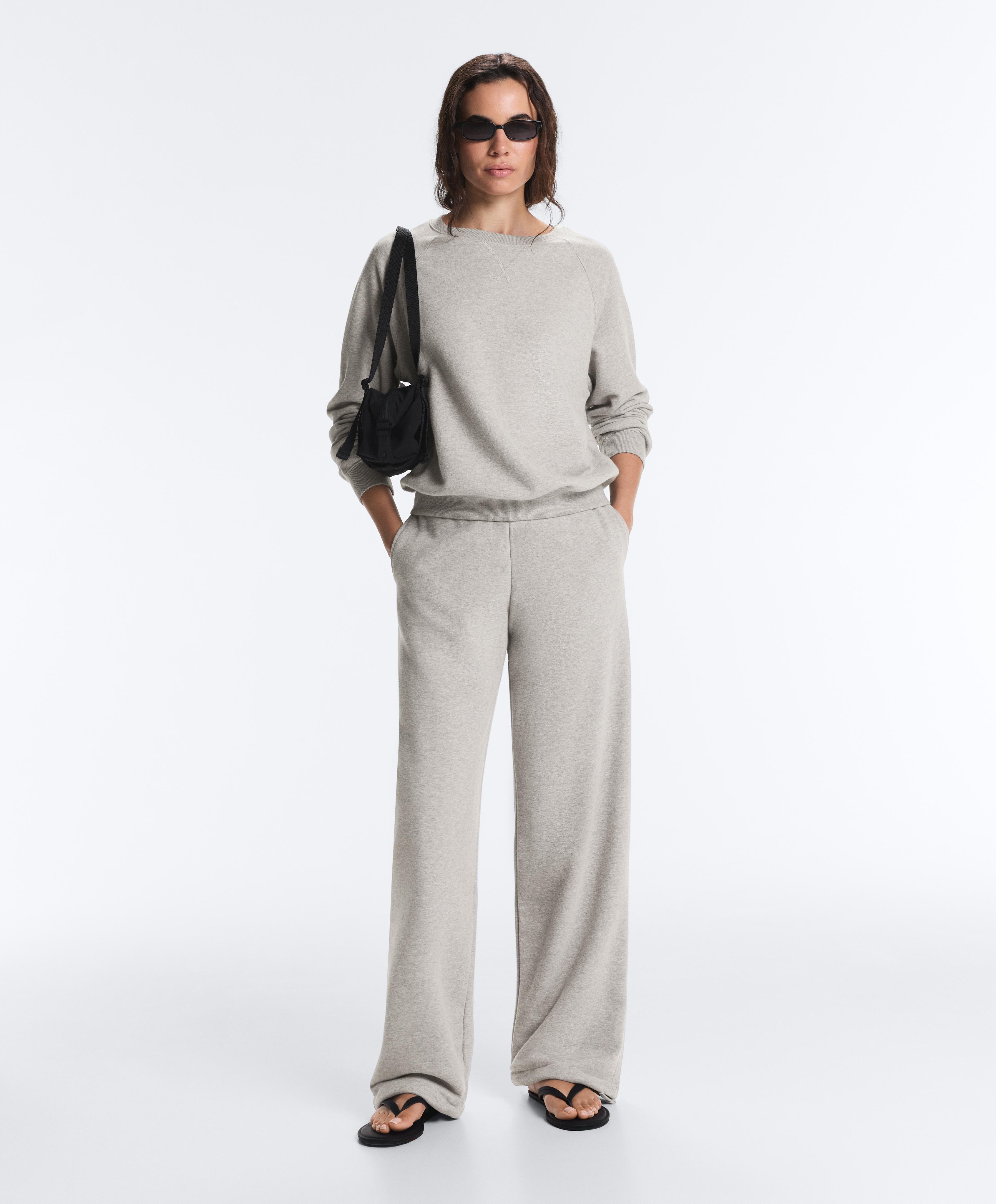 Szary komplet dresowy jogger total look Szary komplet dresowy jogger total look