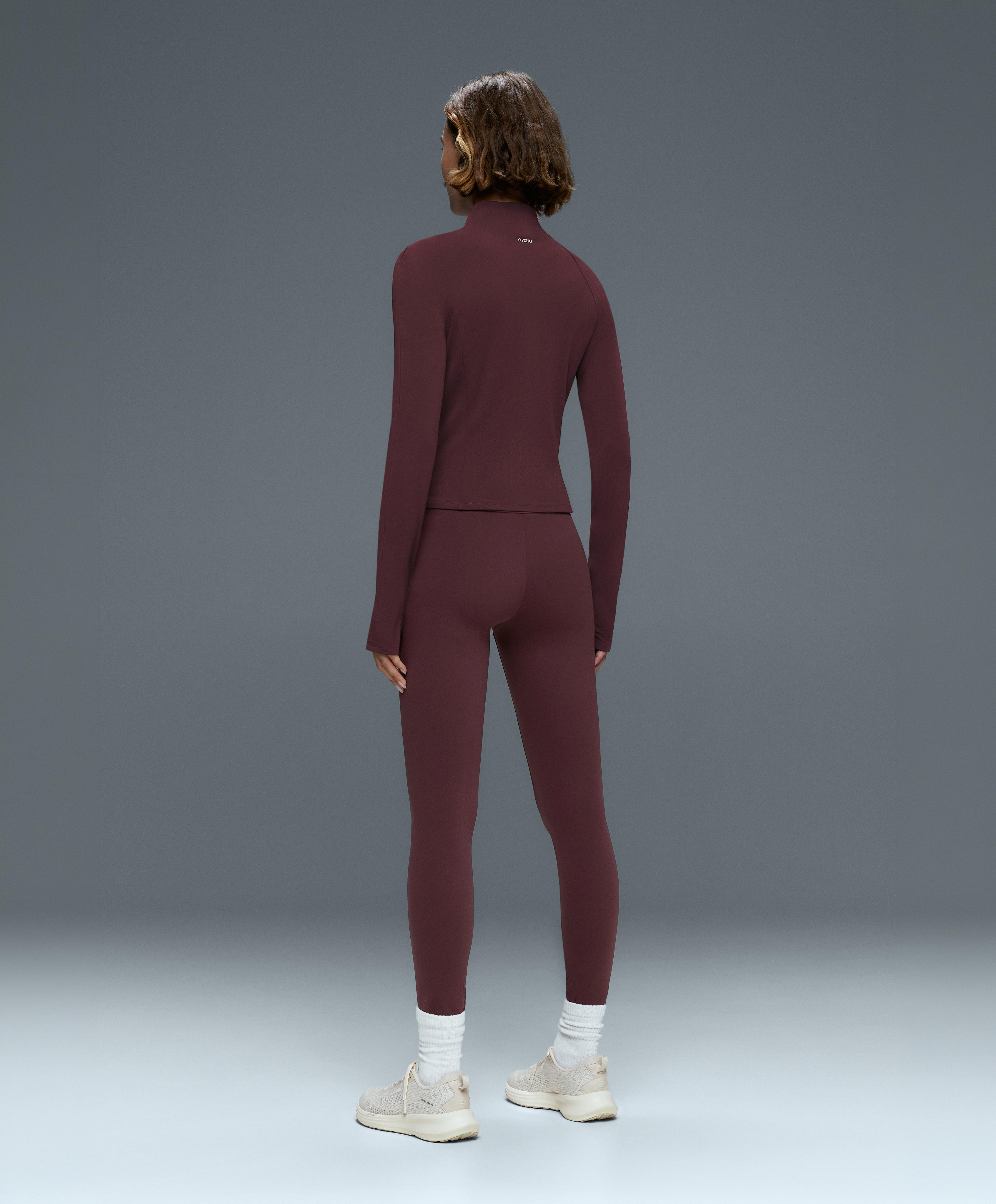 Light warm technical jacket — PLUM