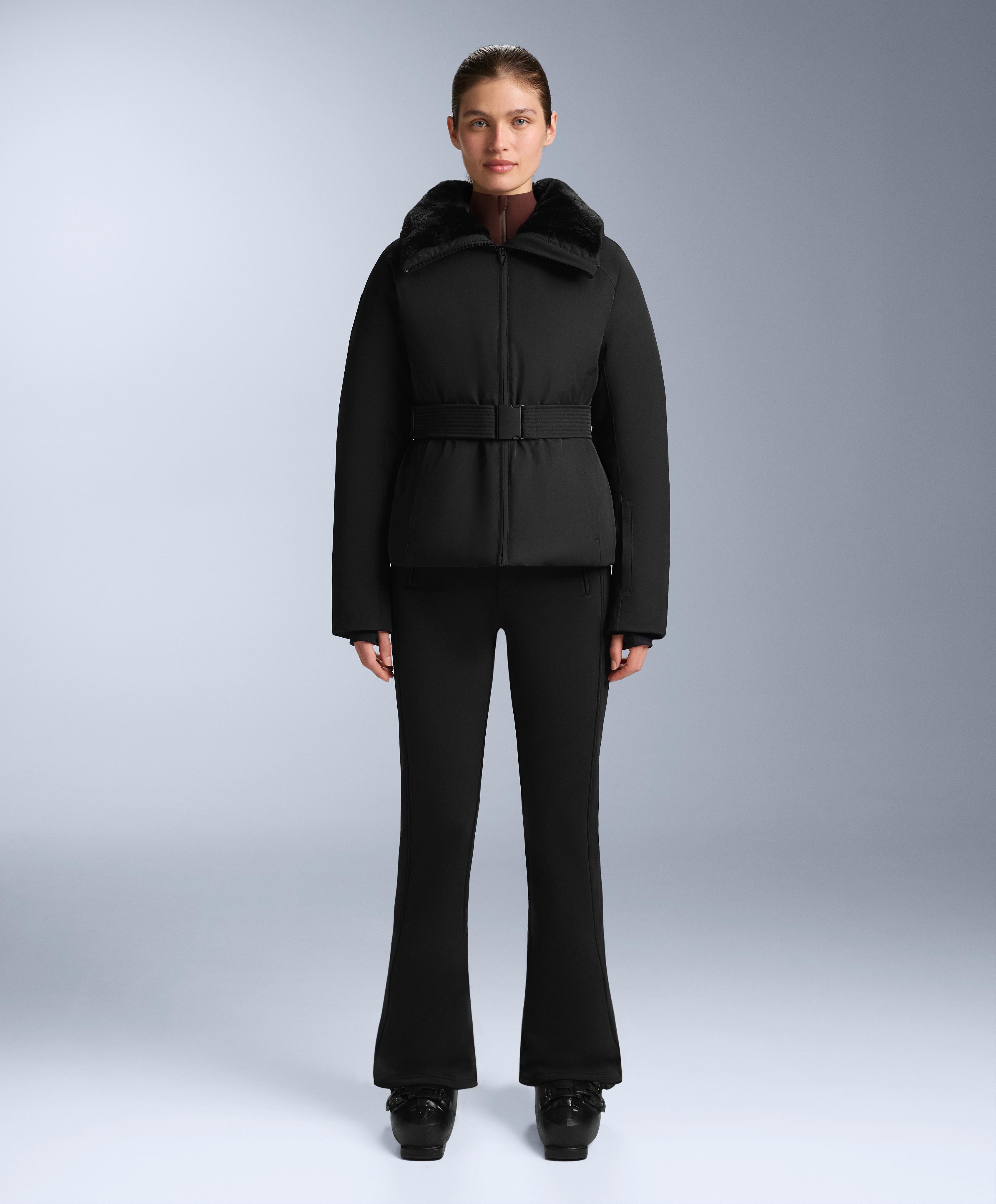 Primaloft® SKI waterproof padded jacket — BLACK