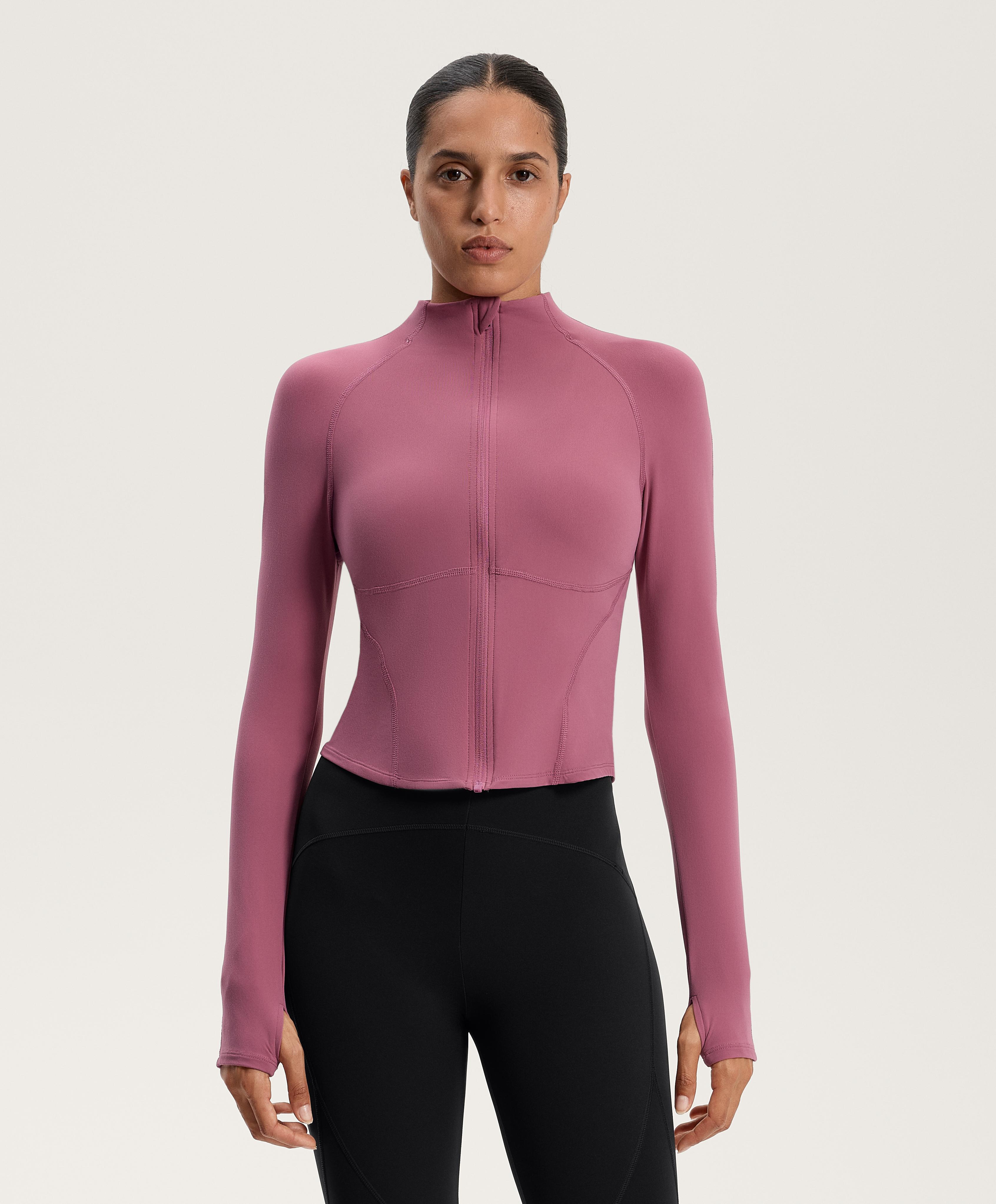Light warm technical jacket with seams Light warm technical jacket with seams