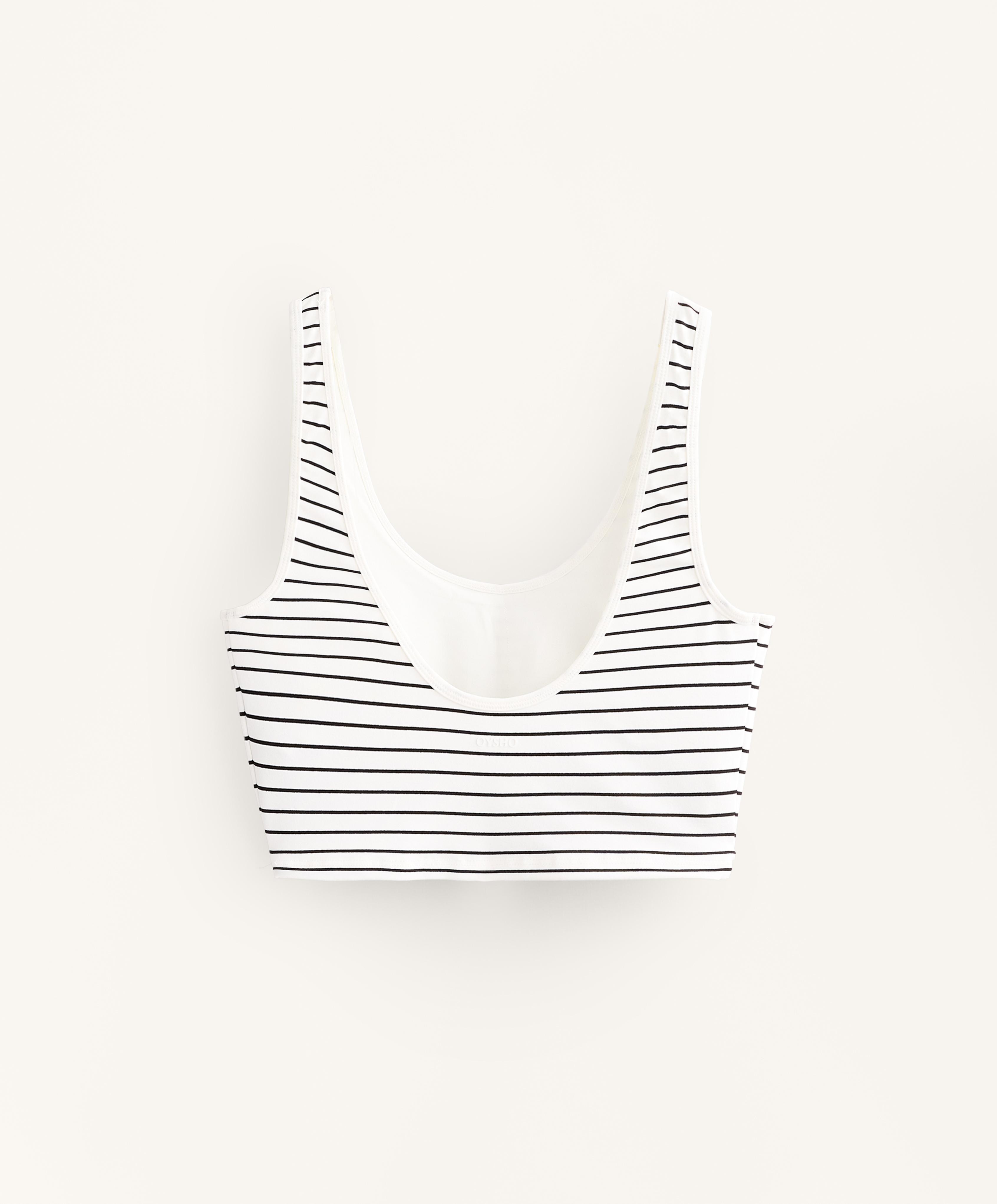 Tank top rayas Evermove - Rebajas
