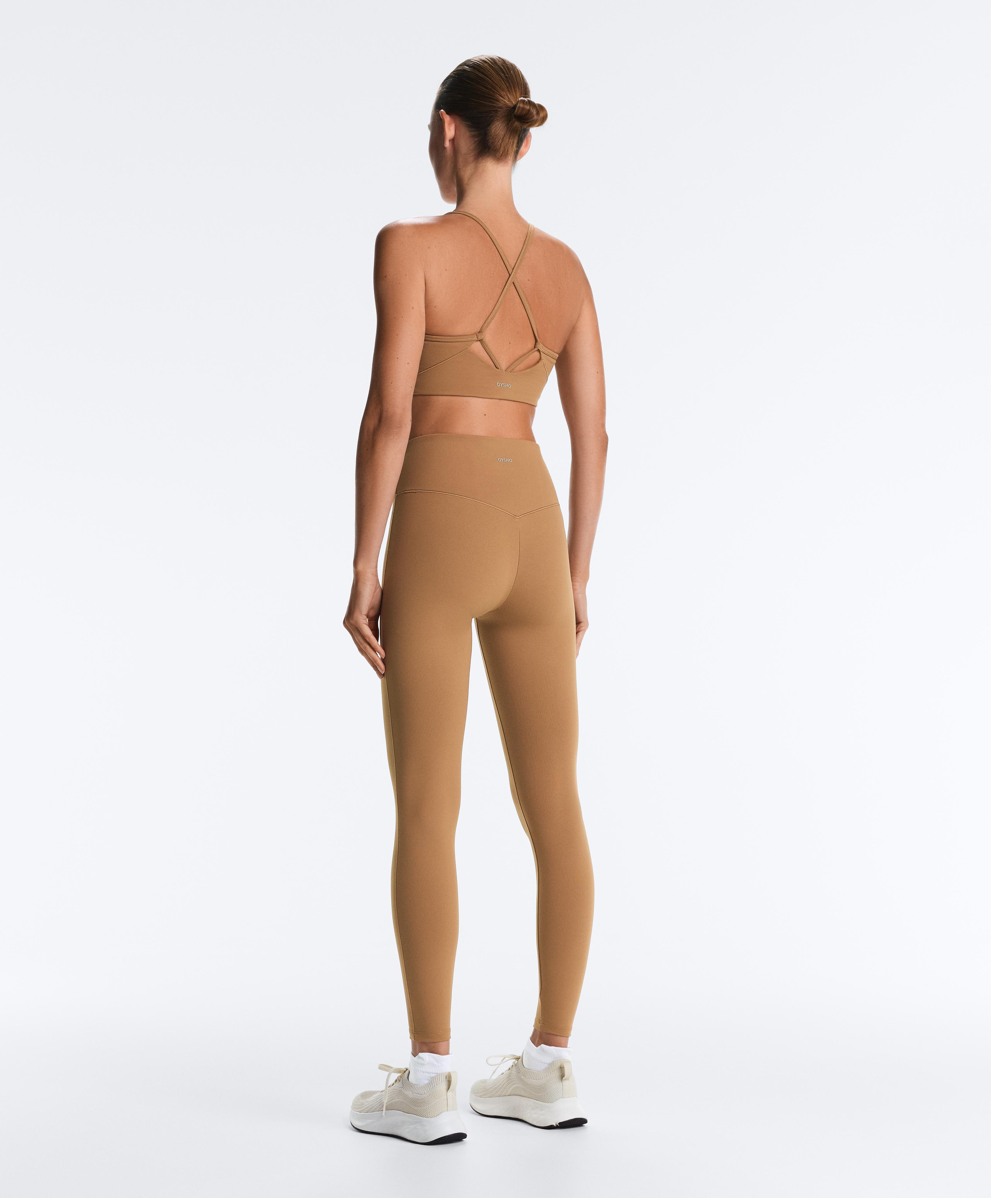 Evermove medium-support sports bra — PRALINE