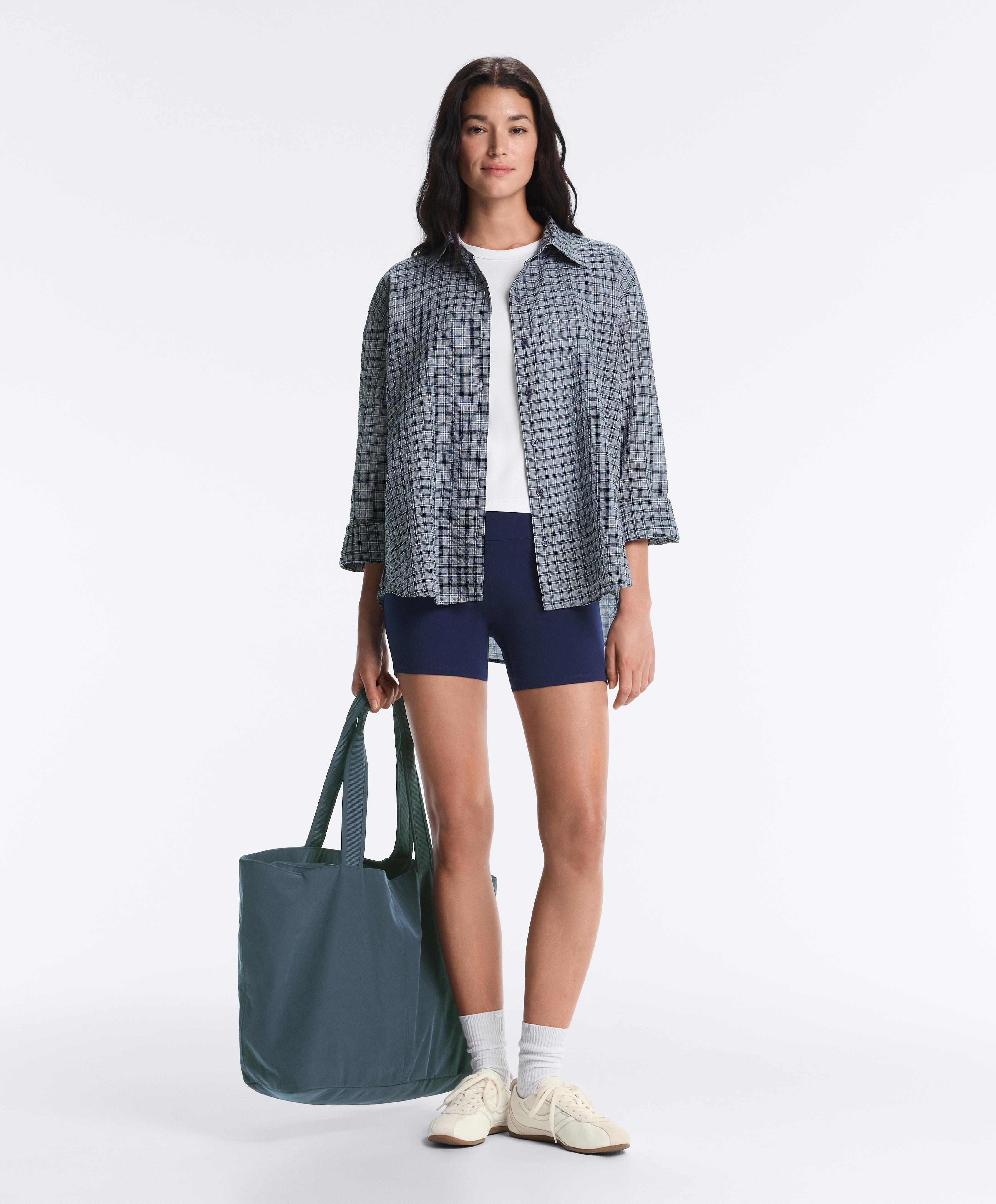 Long sleeve shirt — GREY-BLUE