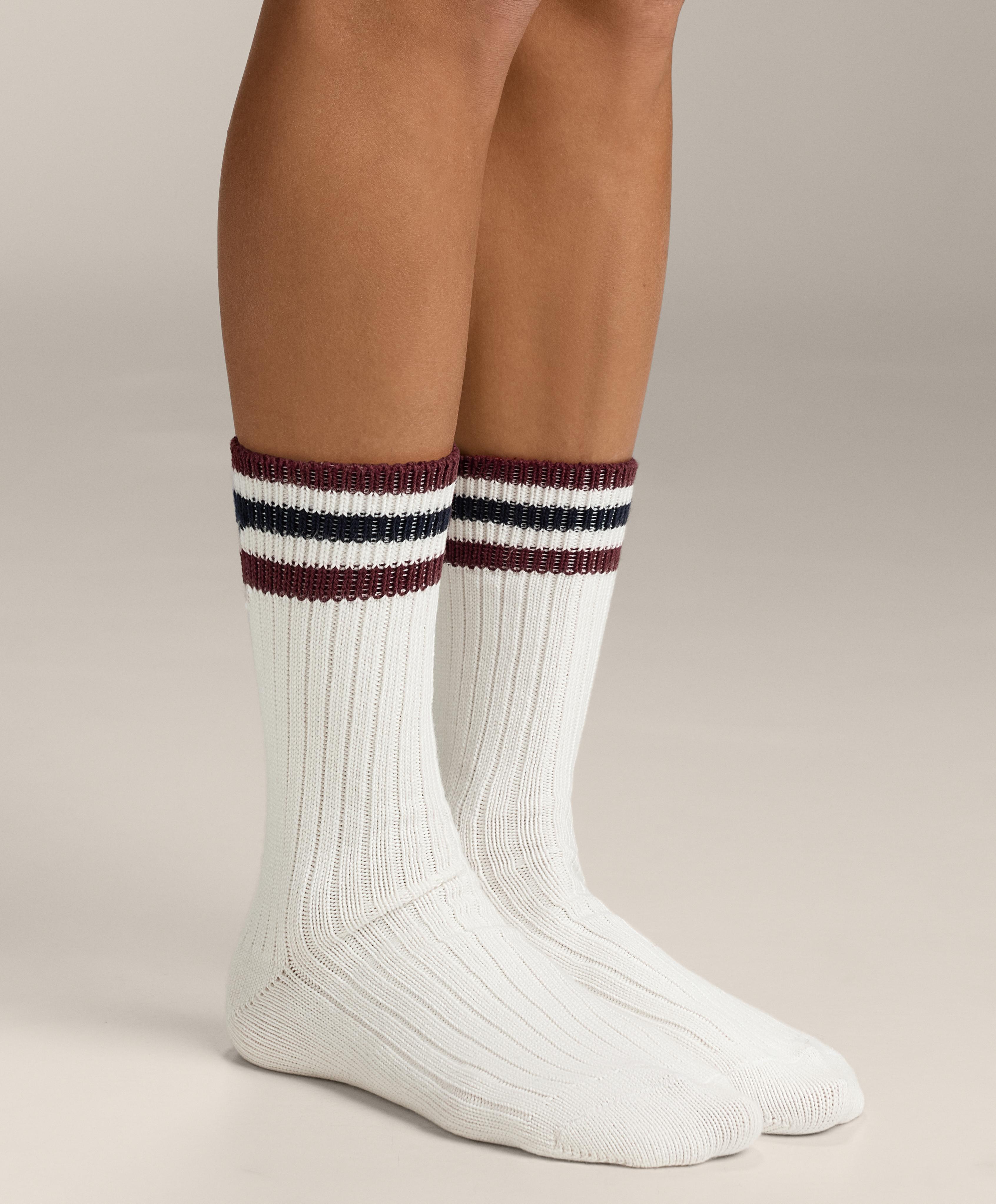 3 pairs of cotton blend classic socks — NAVY BLUE