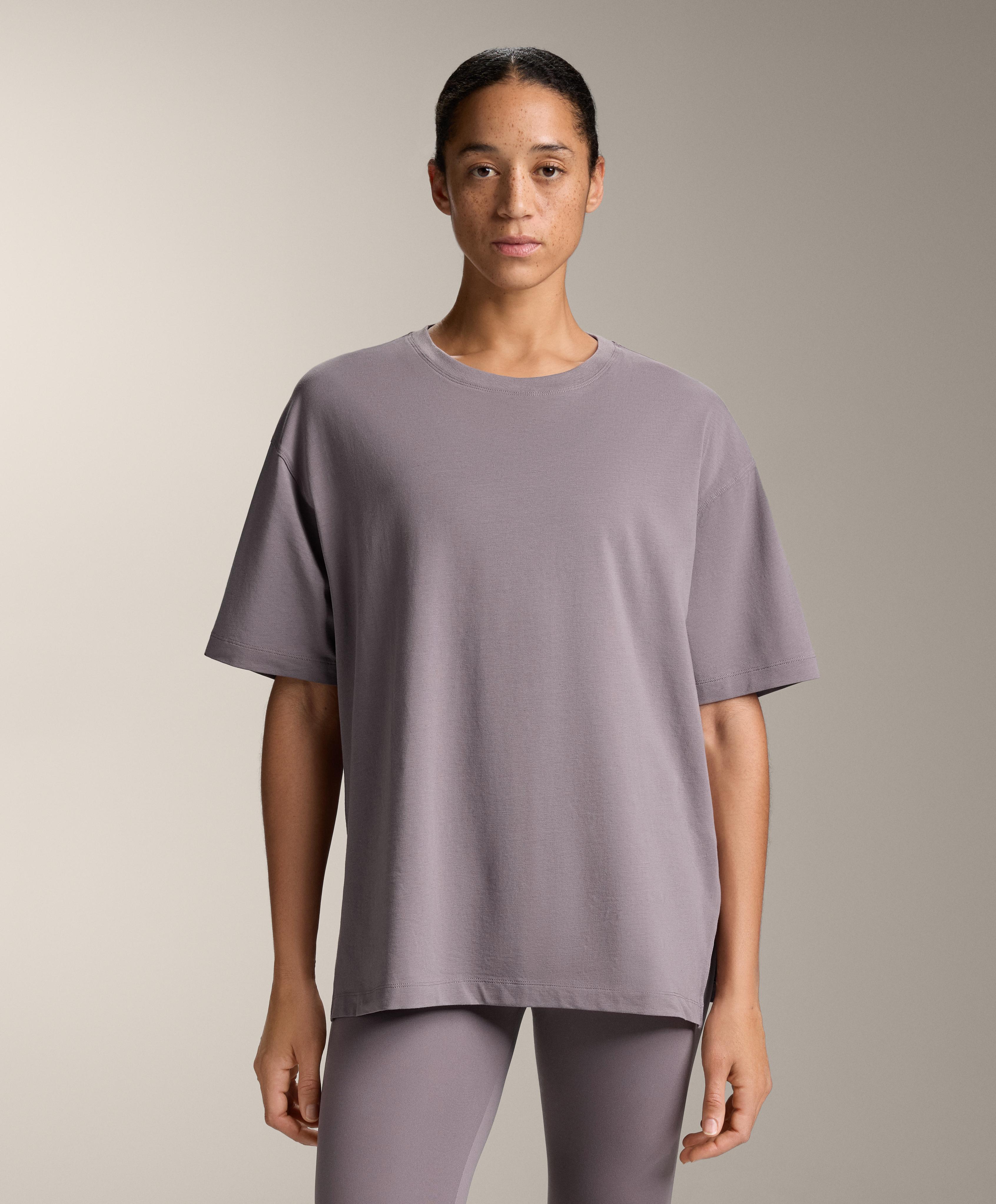 Short sleeve cotton blend T-shirt Short sleeve cotton blend T-shirt