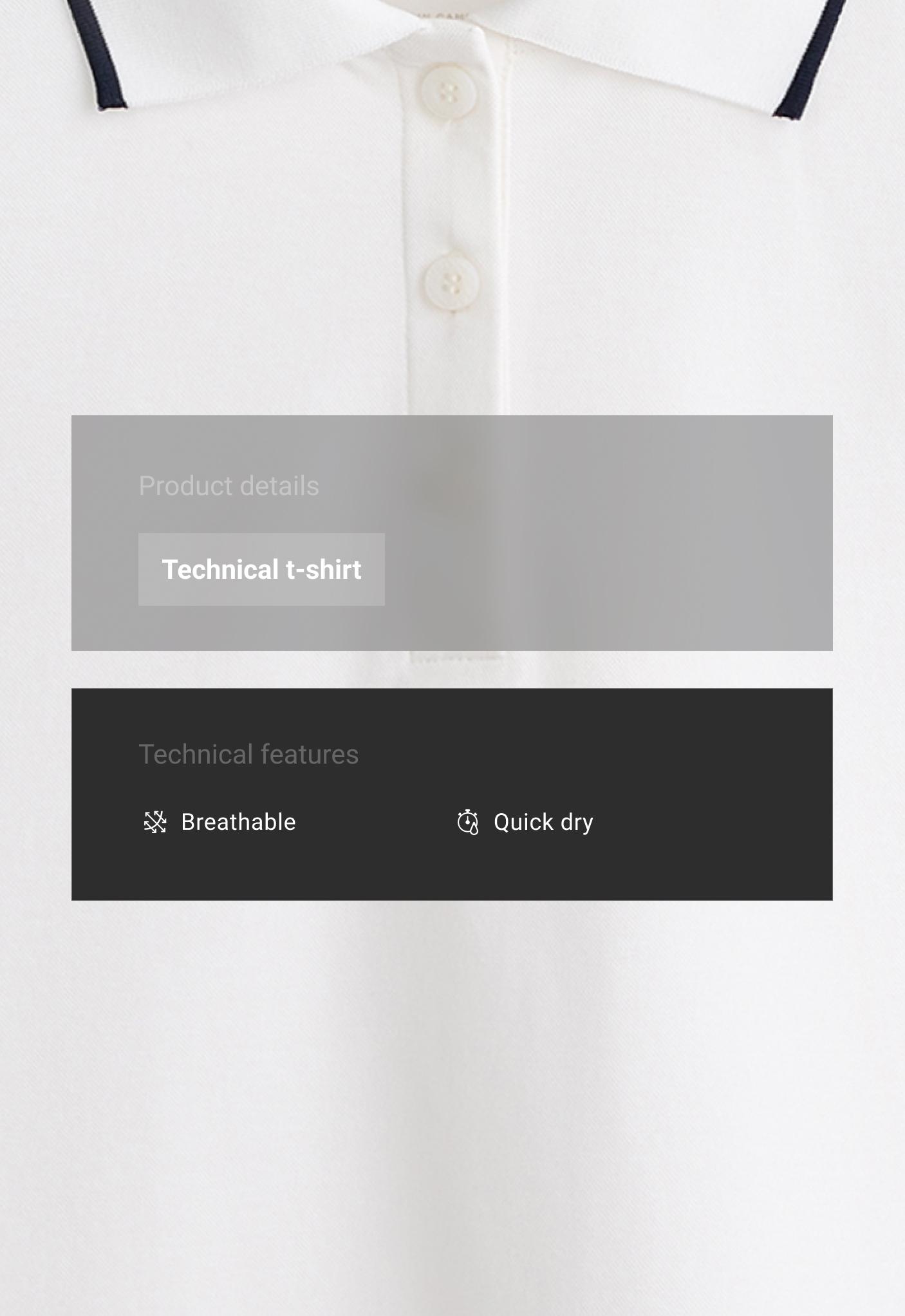 Kontrastingi „piqué“ medvilniniai polo marškinėliai trumpomis rankovėmis - Išpardavimas