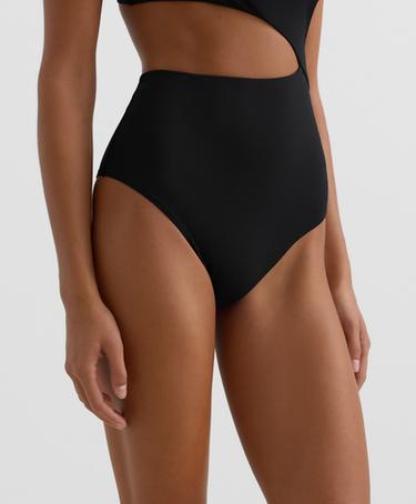 Tie-side asymmetric trikini — BLACK 5