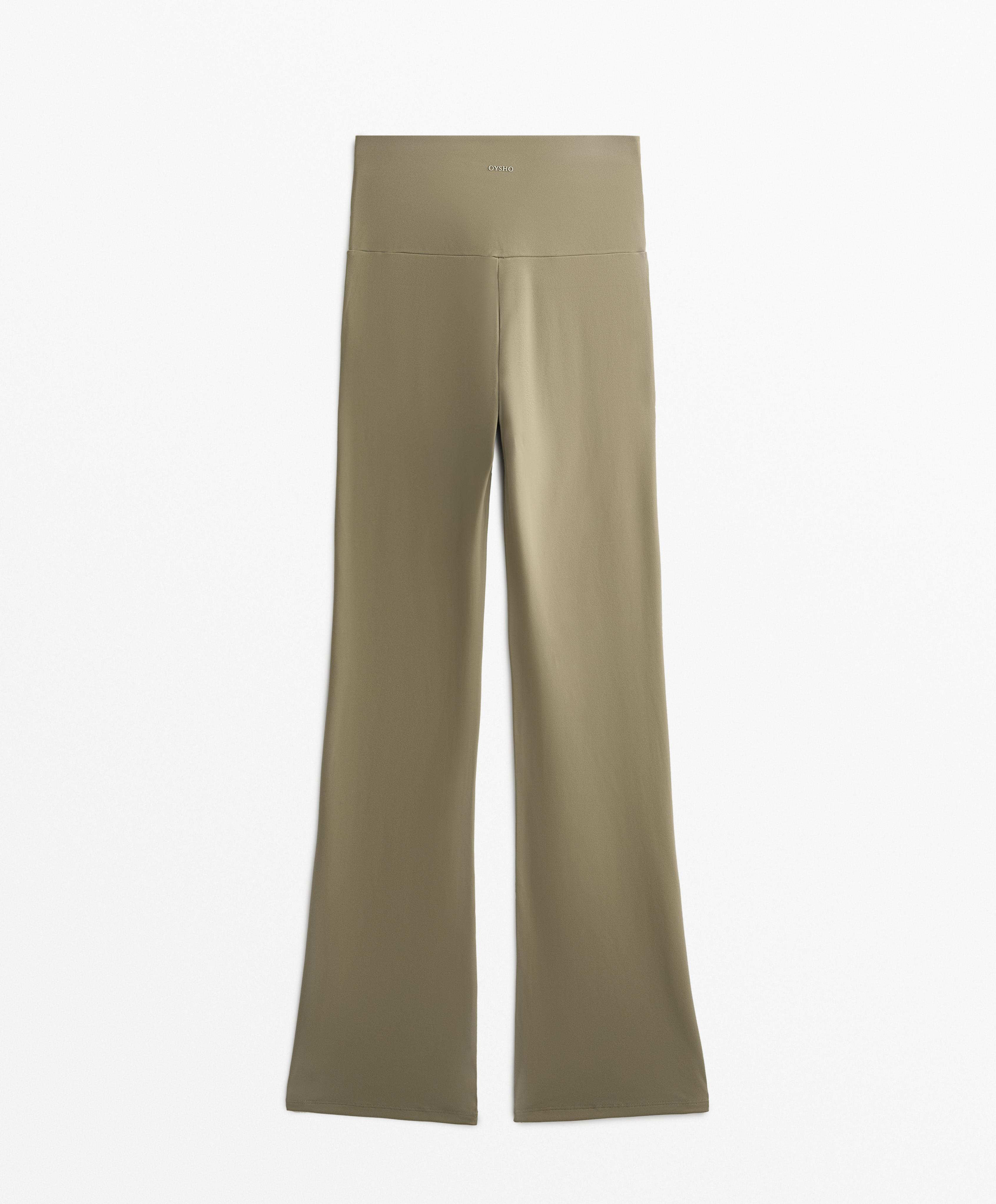 Pantaloni flare Comfortlux high rise