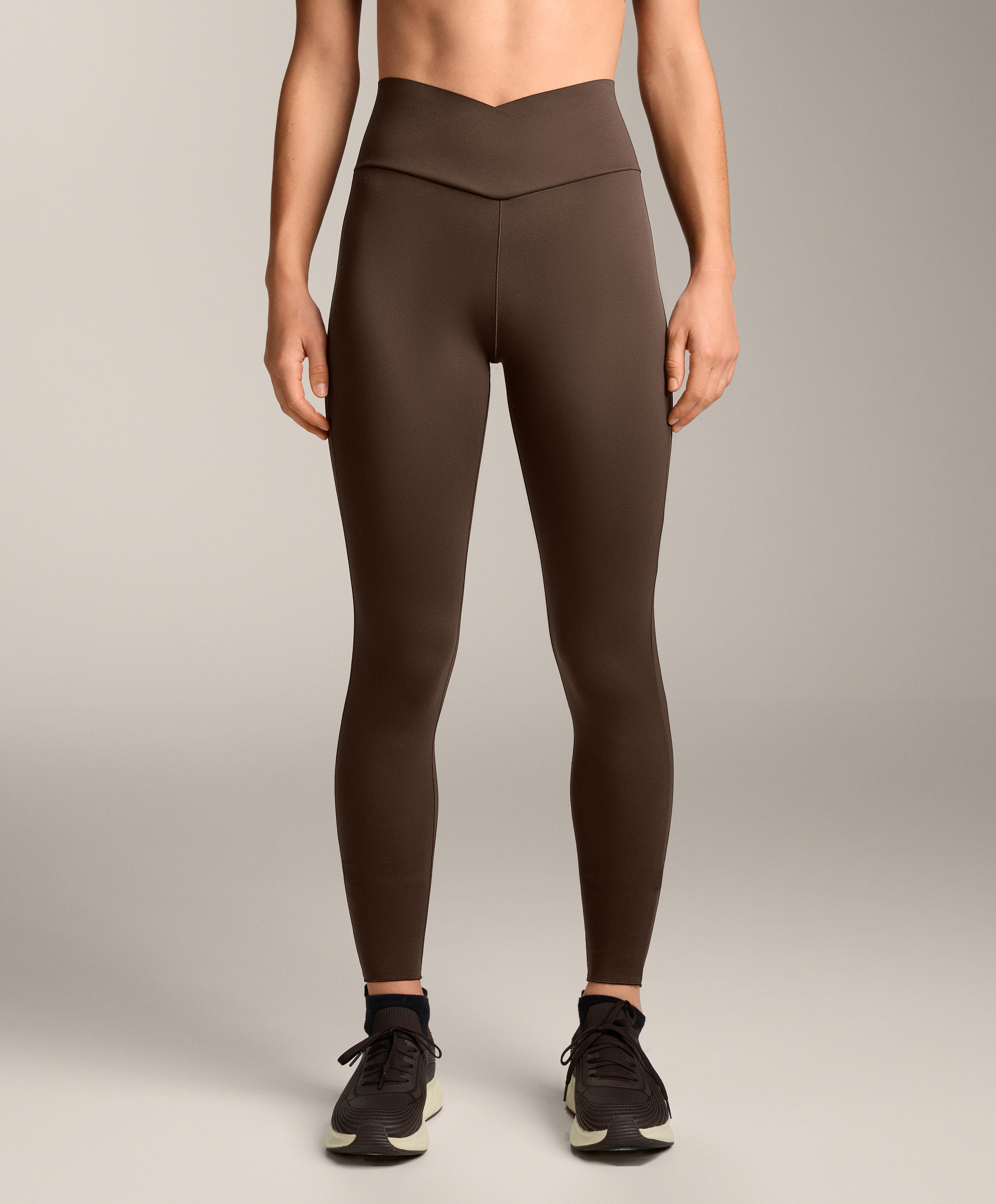 Leggings até ao tornozelo Perfect-Adapt com cintura em V cruzada