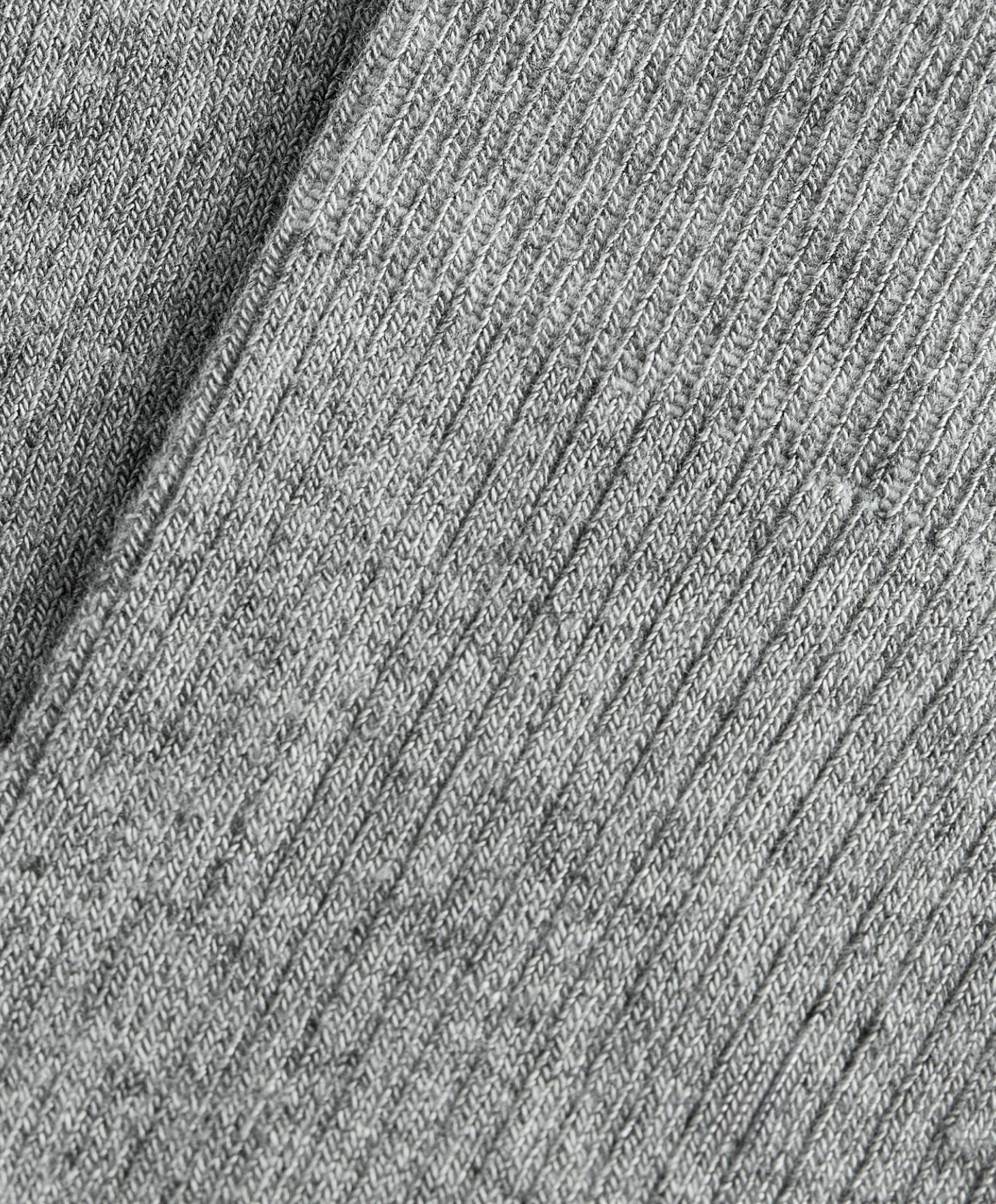 Long 15% cashmere and modal blend socks