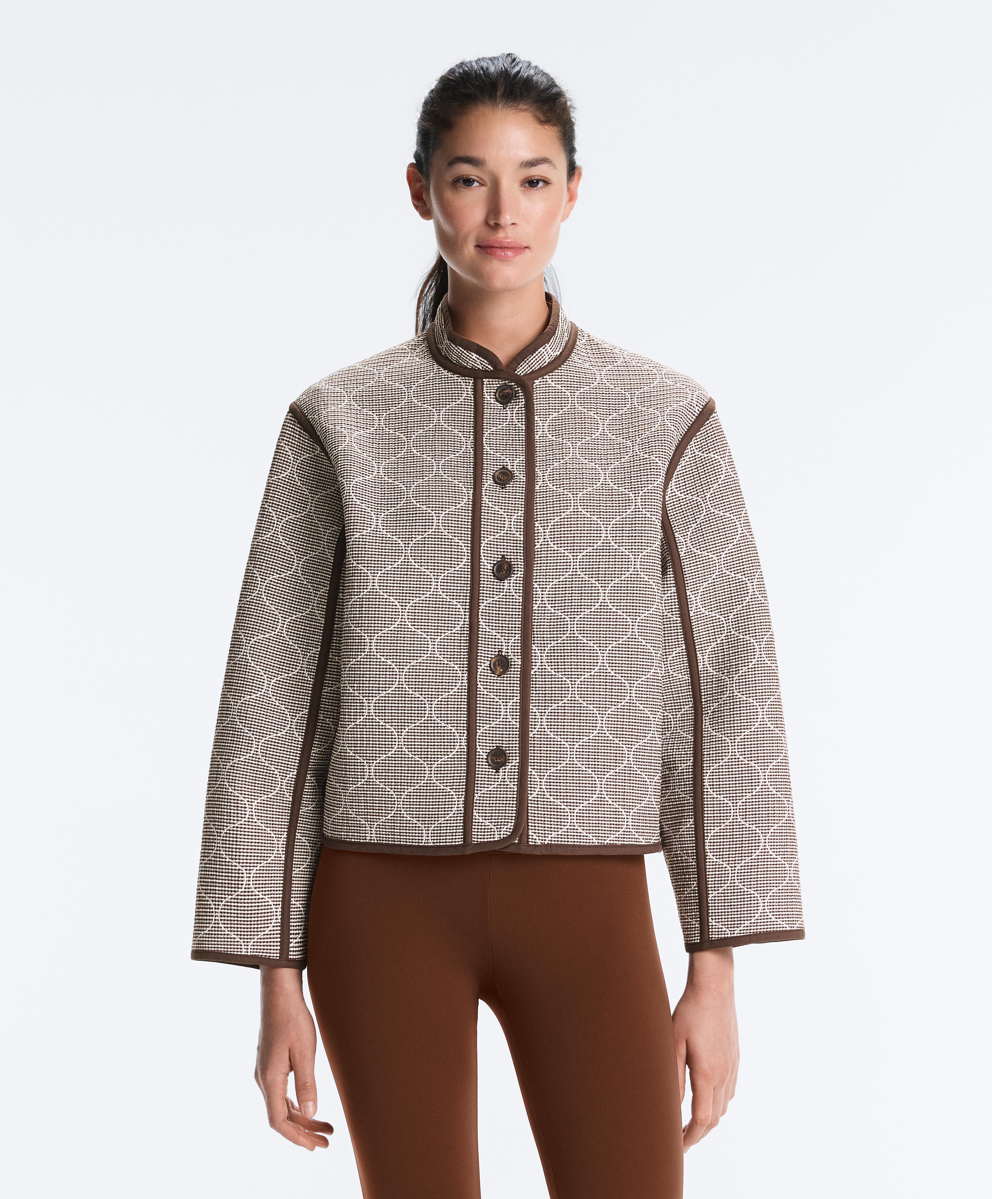 Kontrast hakim yaka ceket Kontrast hakim yaka ceket