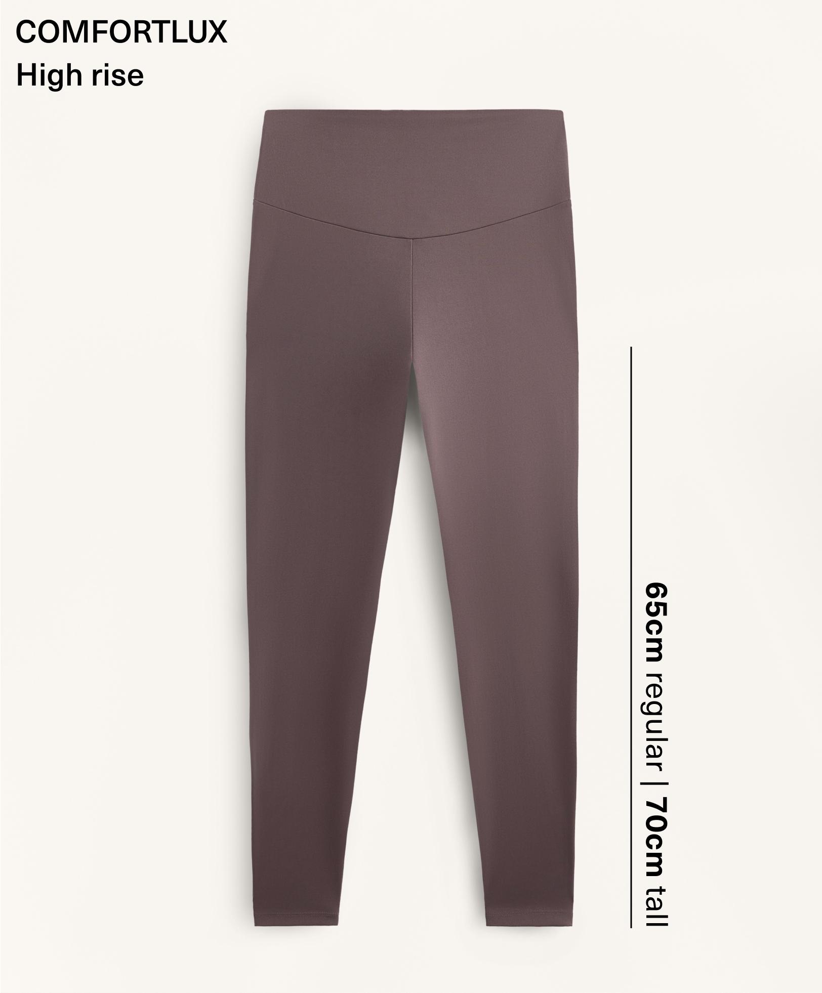 Comfortlux high rise ankle-length leggings