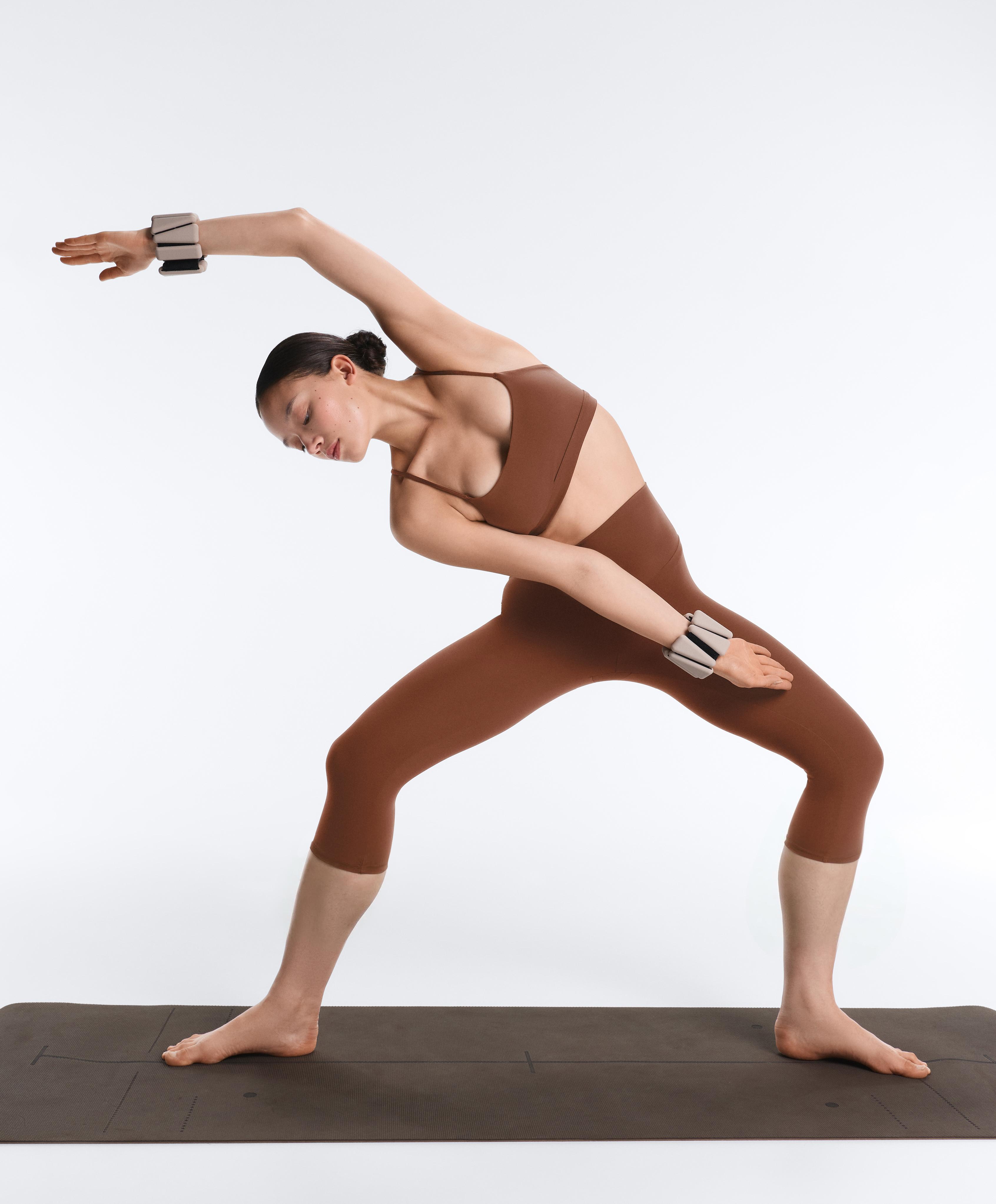 Comfortlux super-high-rise 50cm capri leggings — COFFEE