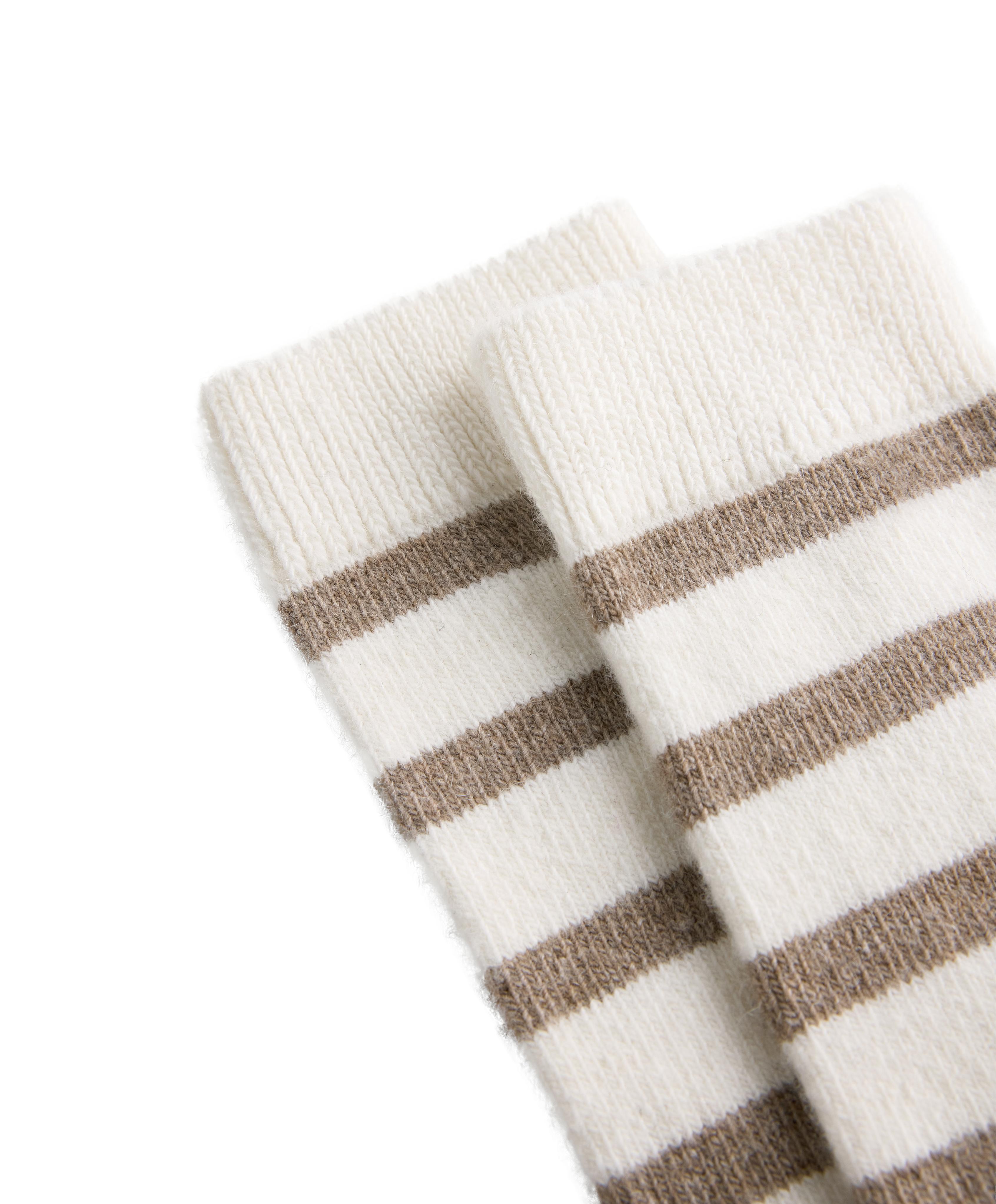 Classic socks in 19% cashmere 12% wool — ECRU