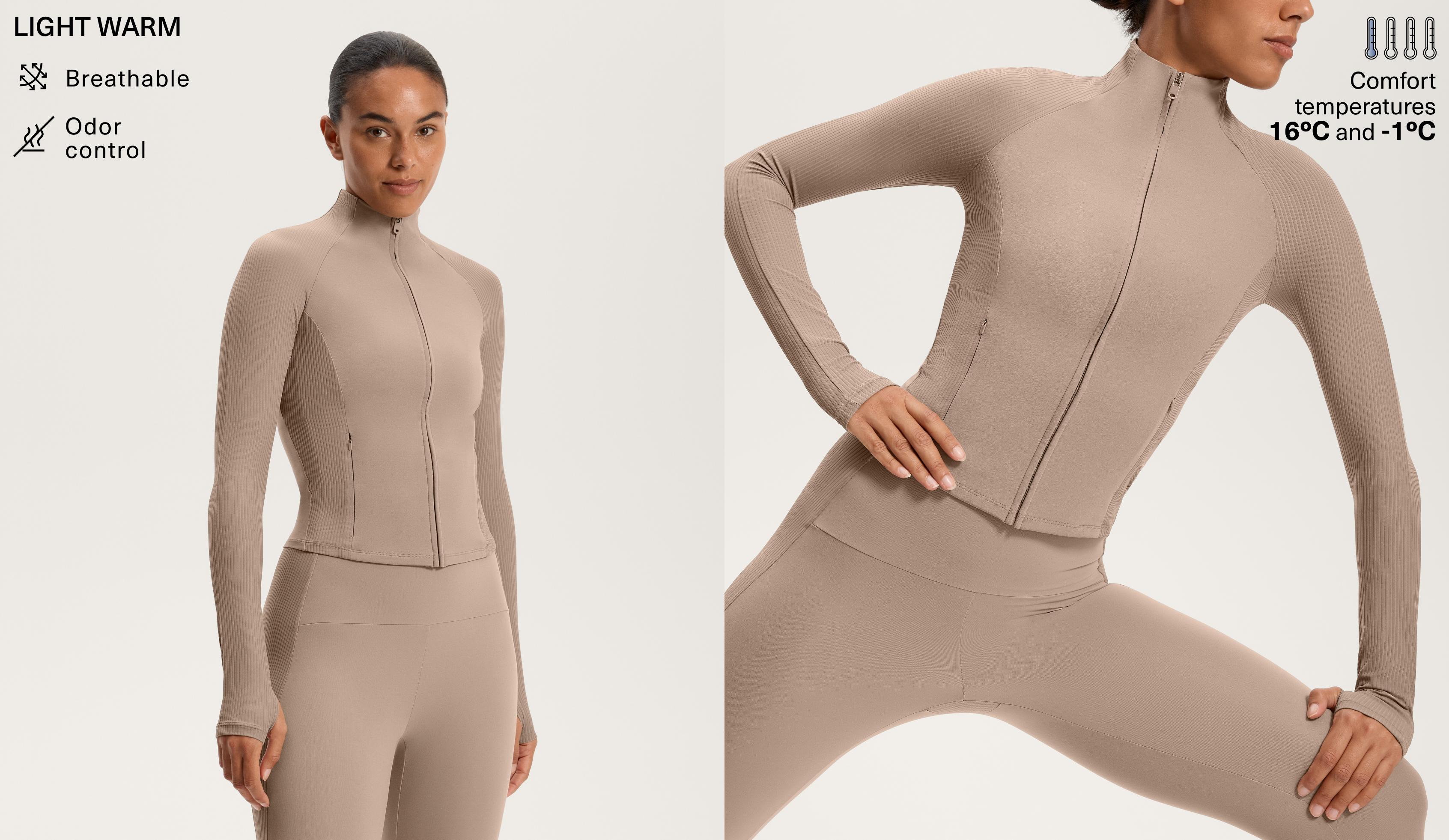 Rib technical jacket