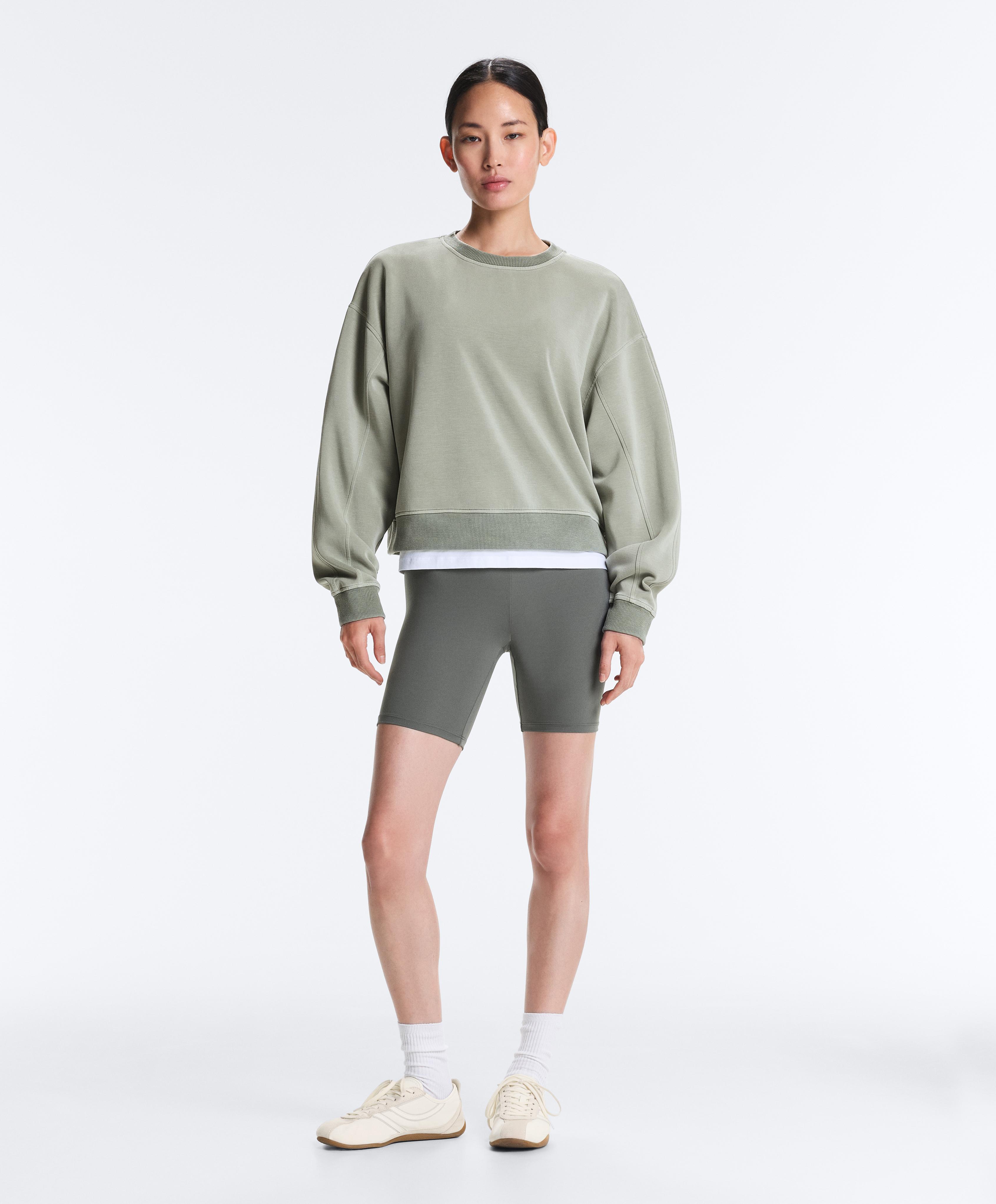 Sweat col rond en modal au toucher doux