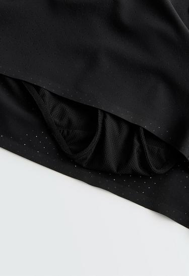 Technical Shorts Mid rise 7cm — BLACK 10
