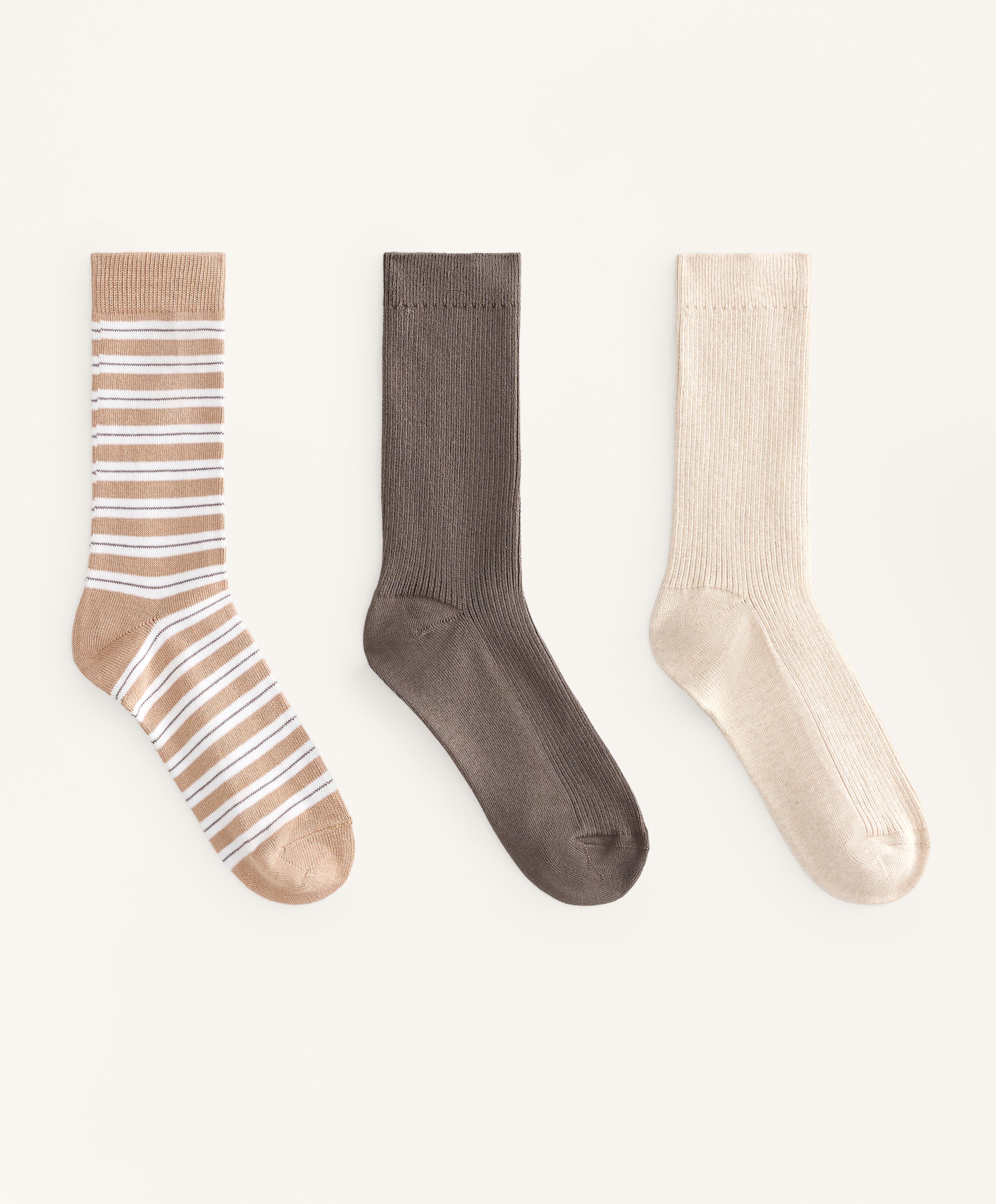 3 paires de chaussettes classic en mélange de coton