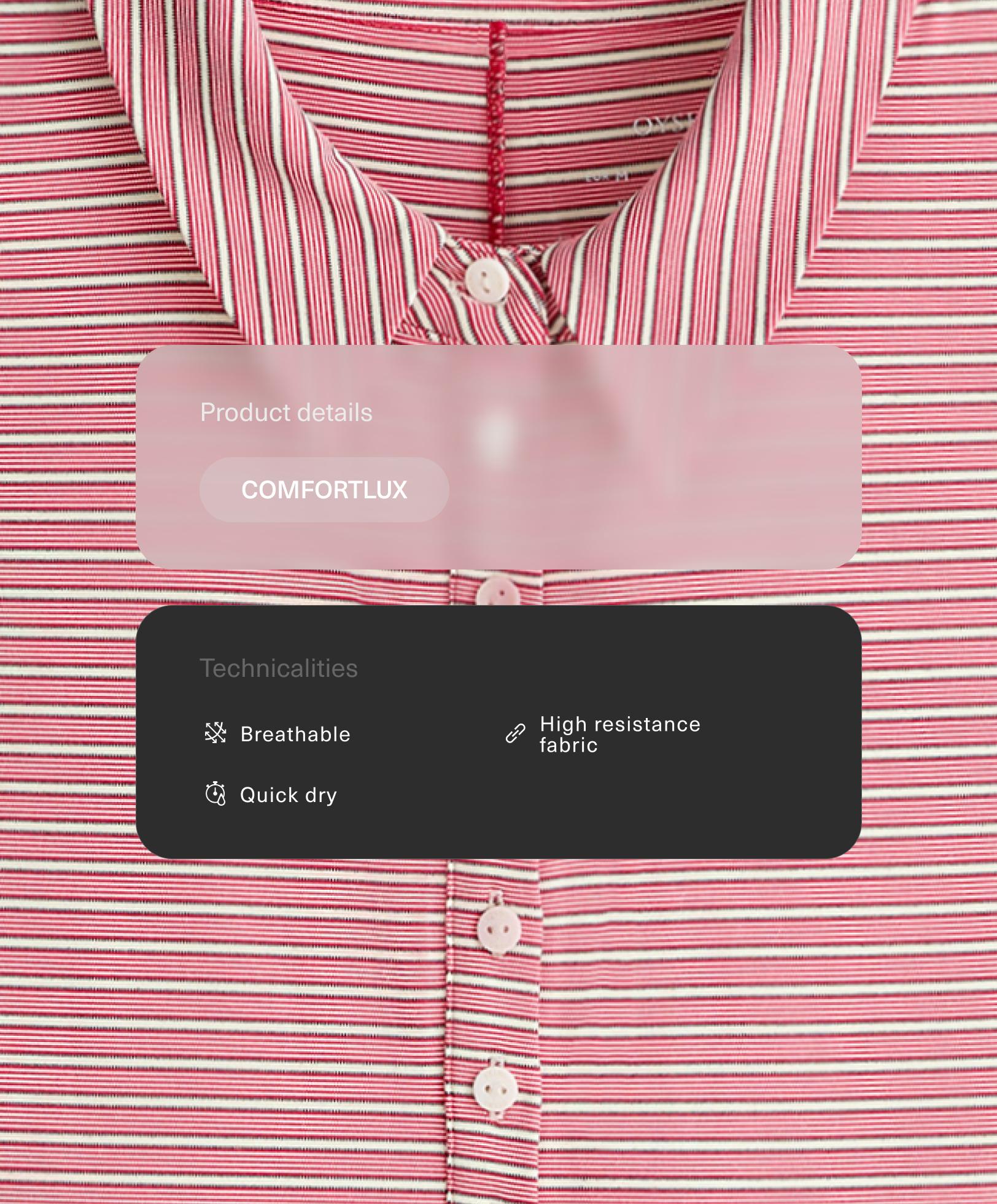 Comfortlux striped short jumpsuit