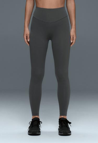 Ankle-length High rise Comfortlux leggings — STEEL GREY 3