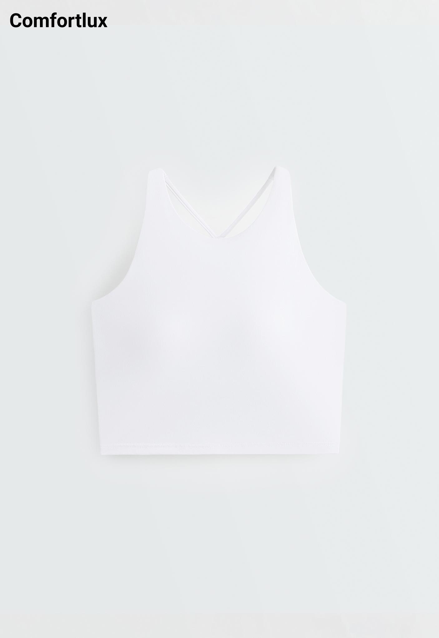 Comfortlux strappy tank top with cups Comfortlux strappy tank top with cups
