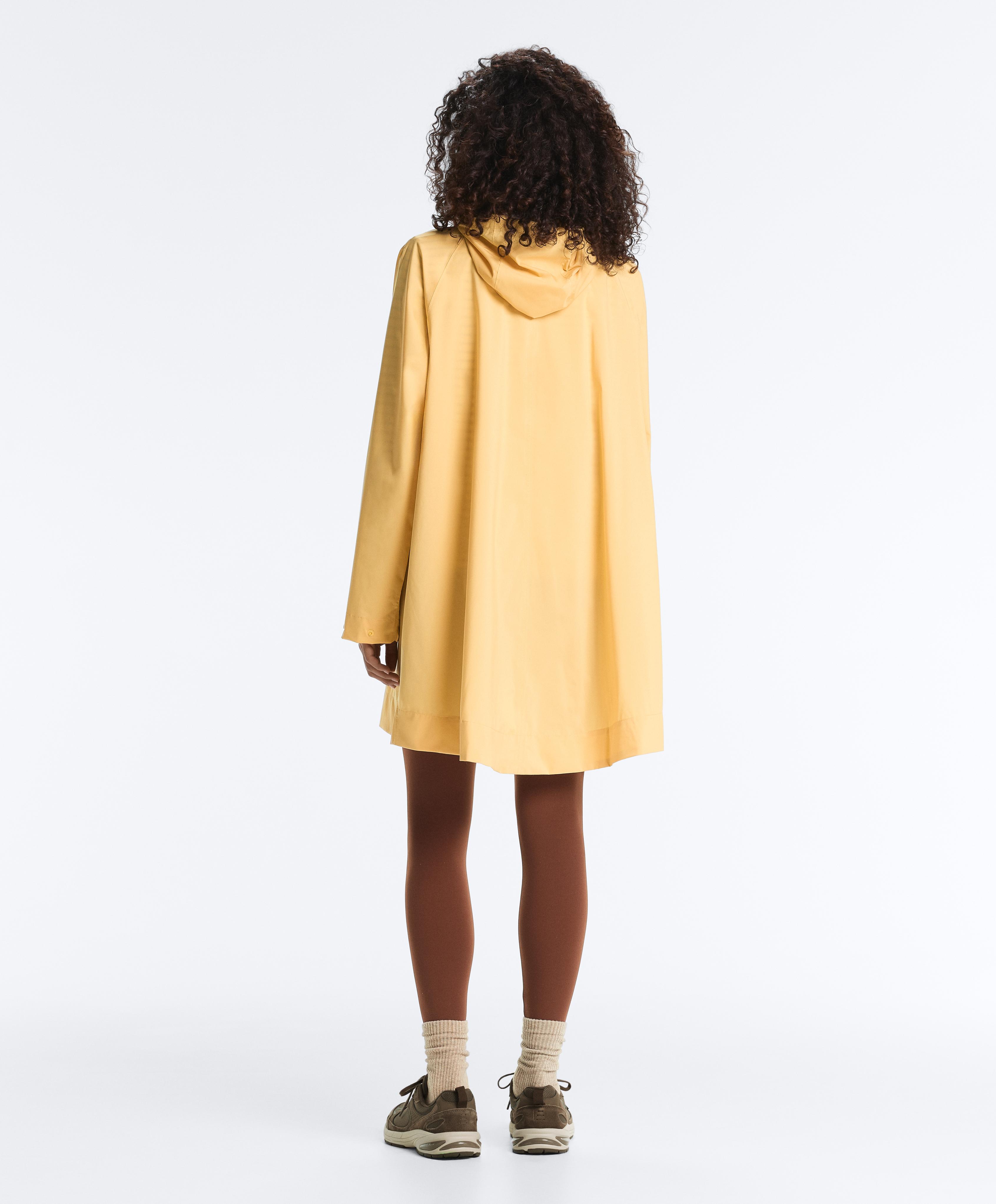 Packable super extra lightweight 10k waterproof jacket — MID-YELLOW