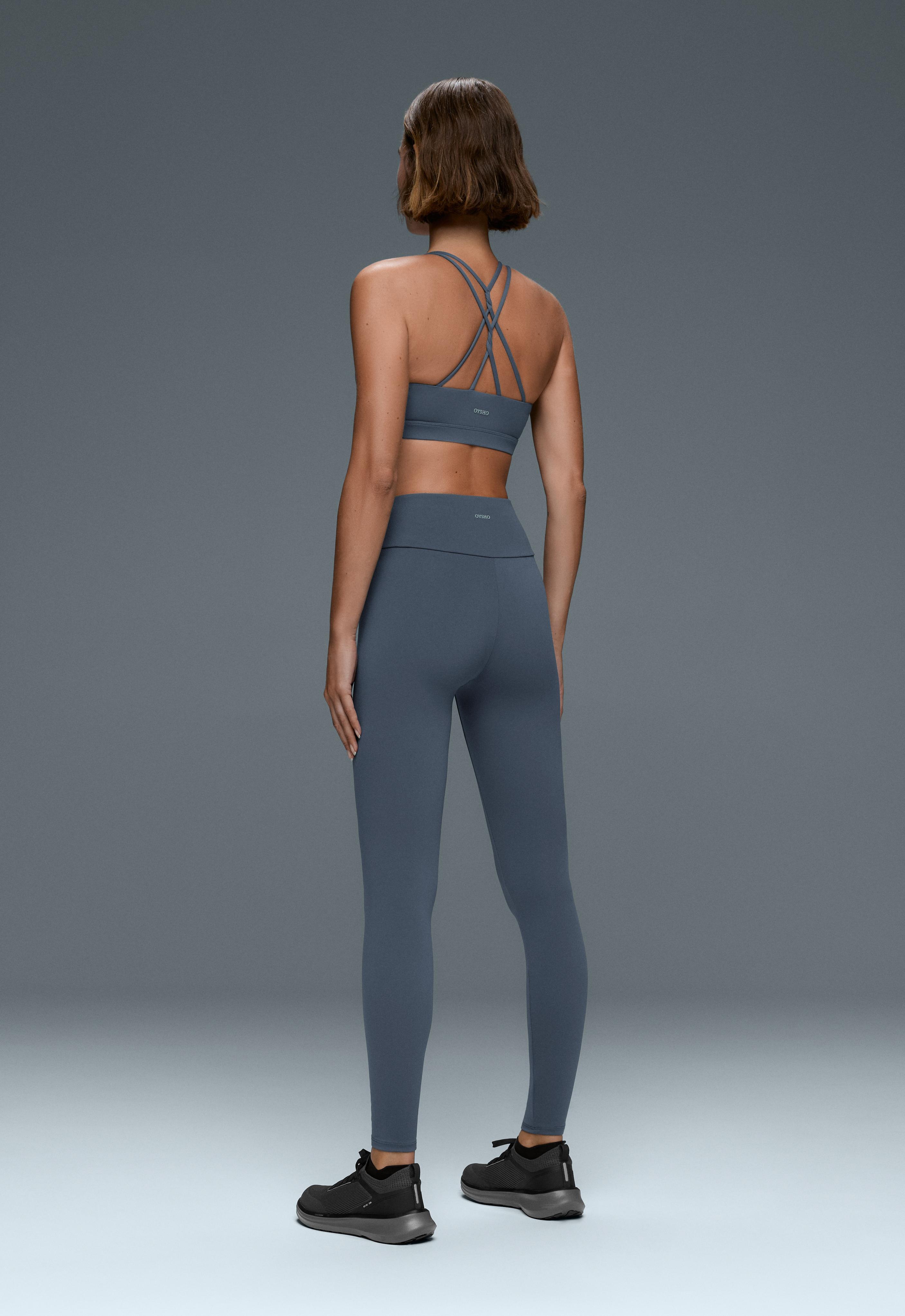 蓝色 High rise Comfortlux Total look