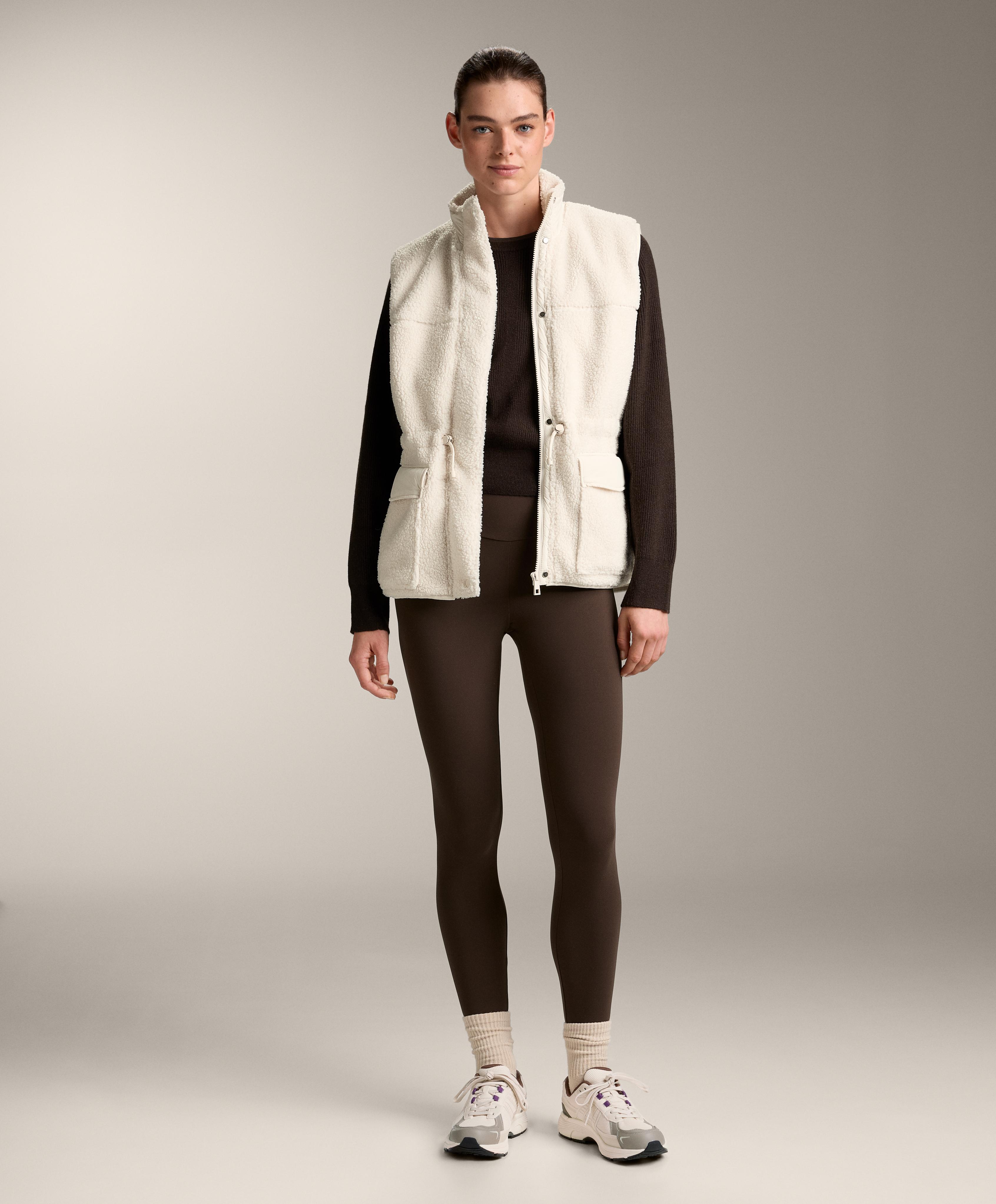 Faux-shearling gilet - Sale Faux-shearling gilet - Sale