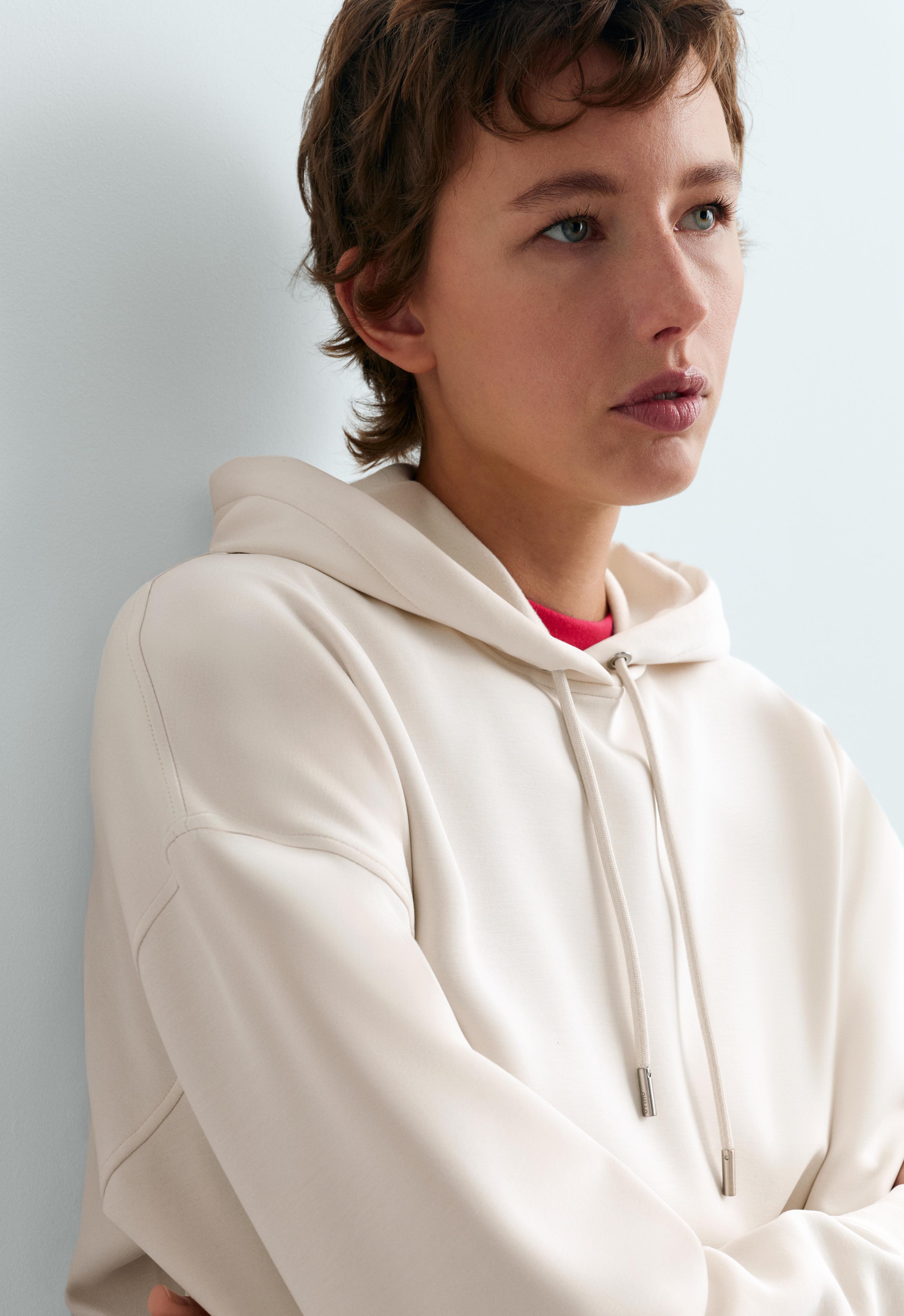 Oysho Brushed modal içeren boxy sweatshirt görsel 6