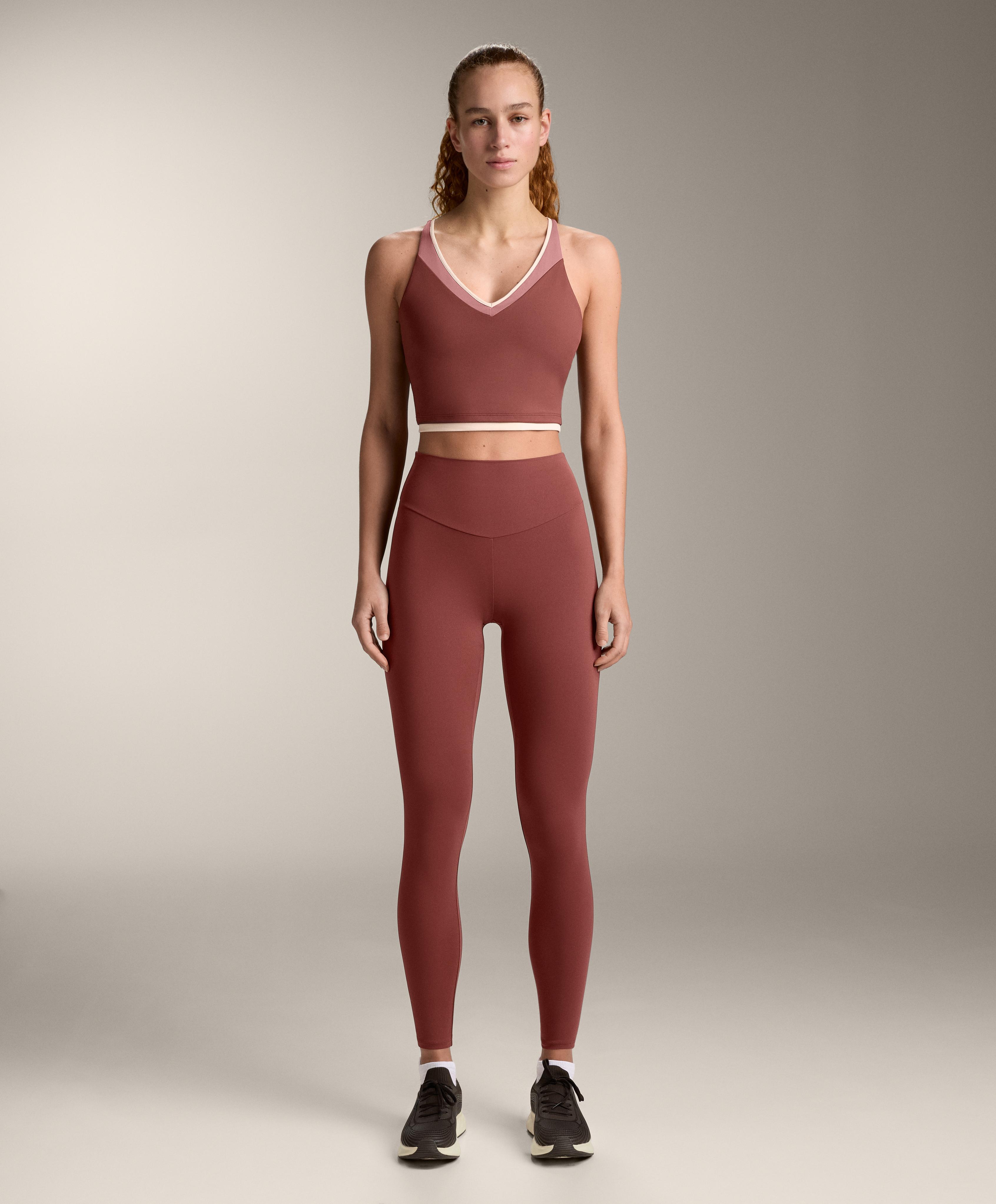 Mahogany Comfortlux ankle-length total look