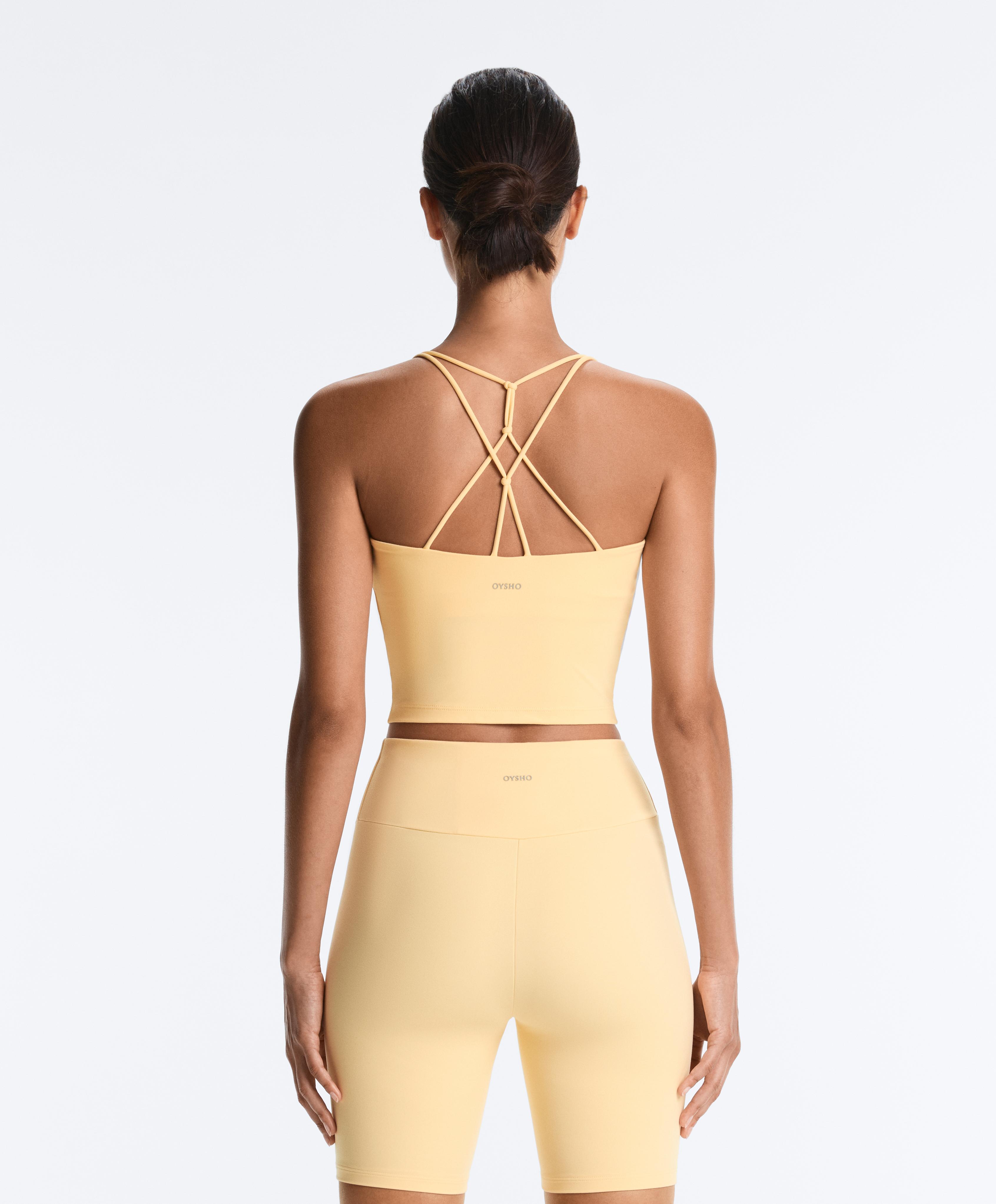 Comfortlux crossover strap tank top