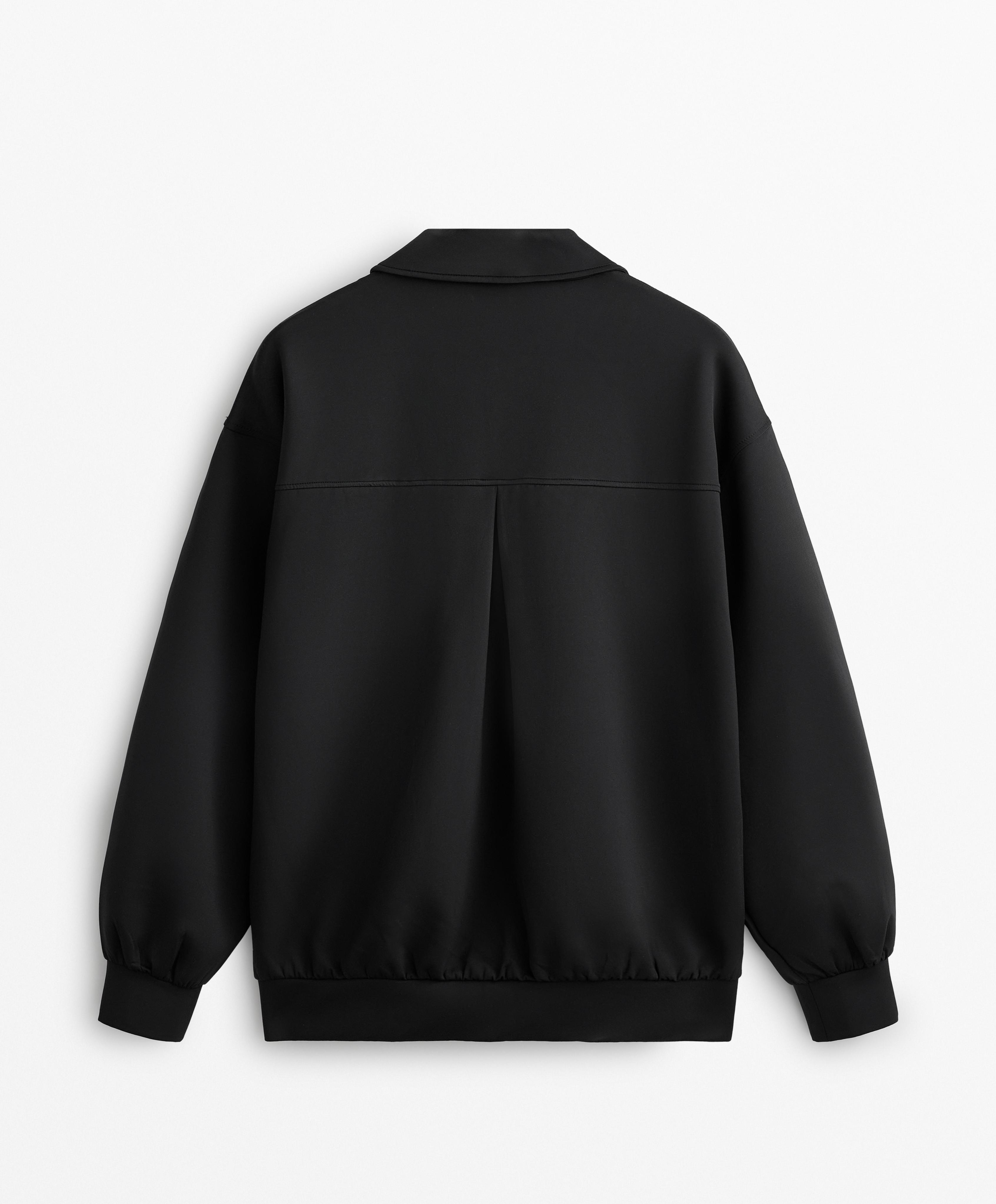 Neoprene-effect jacket