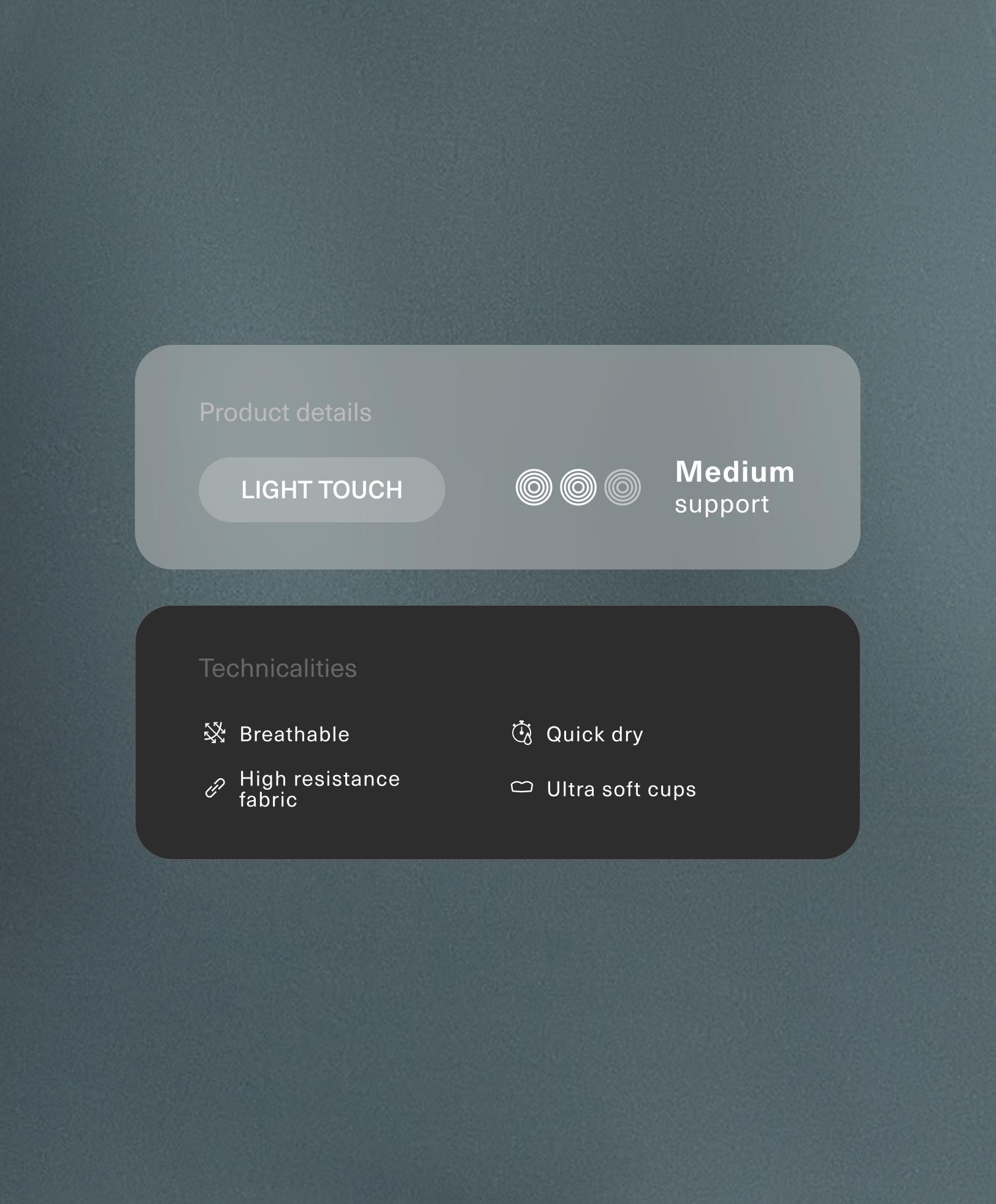 Tank top Light Touch espalda cruzada