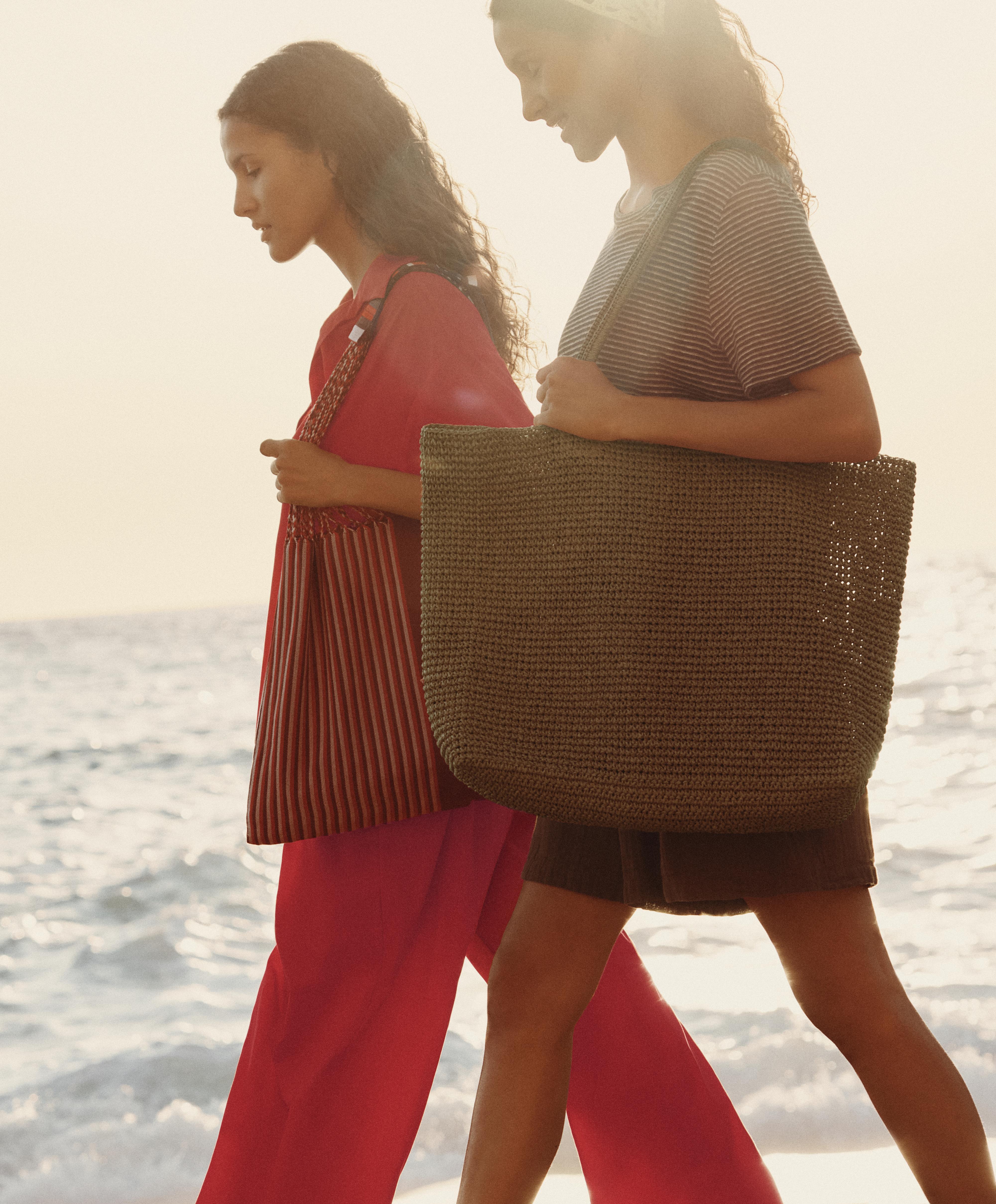 Shopper torba od pletenog papira Shopper torba od pletenog papira