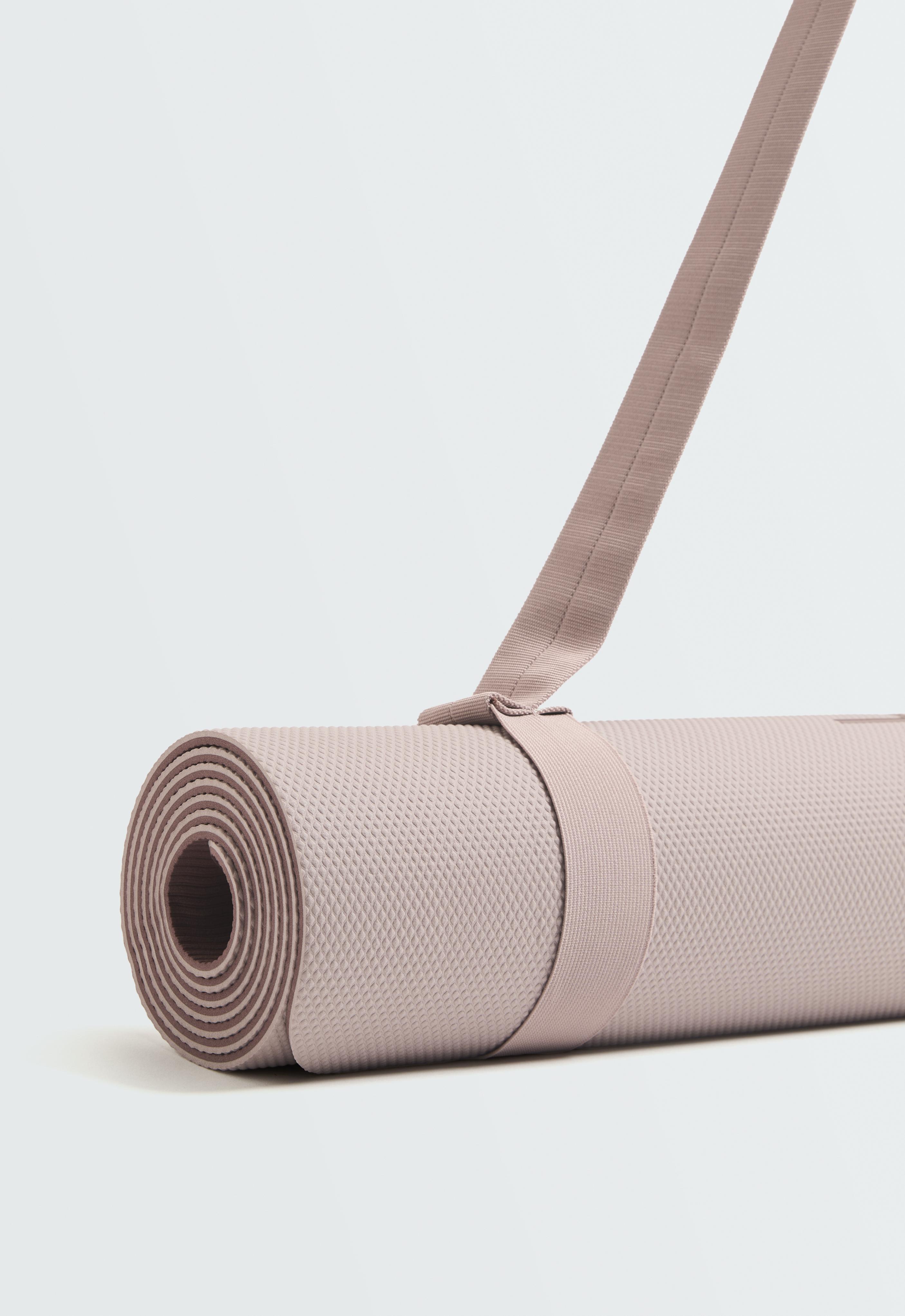 5mm yoga mat — BEIGE-PINK